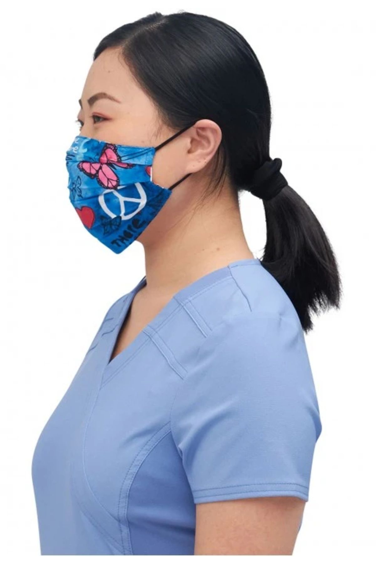 Cherokee UNIFORMS-Reversible Protective Mask - UN/L1 | Cherokee Mask Size: One Size 4