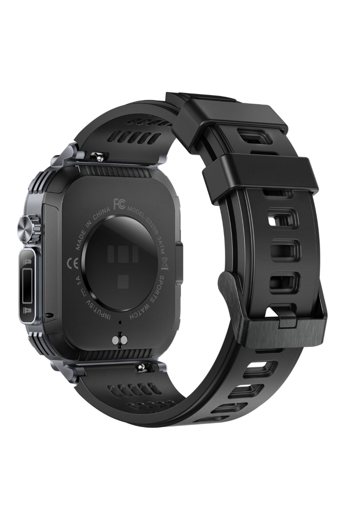 OEM-Ceas Smartwatch Barbatesc TWINKLER TKY-S320B, 2.02" TFT, BT 5.2, LED, 3ATM, Busola, FitCloudPro 4