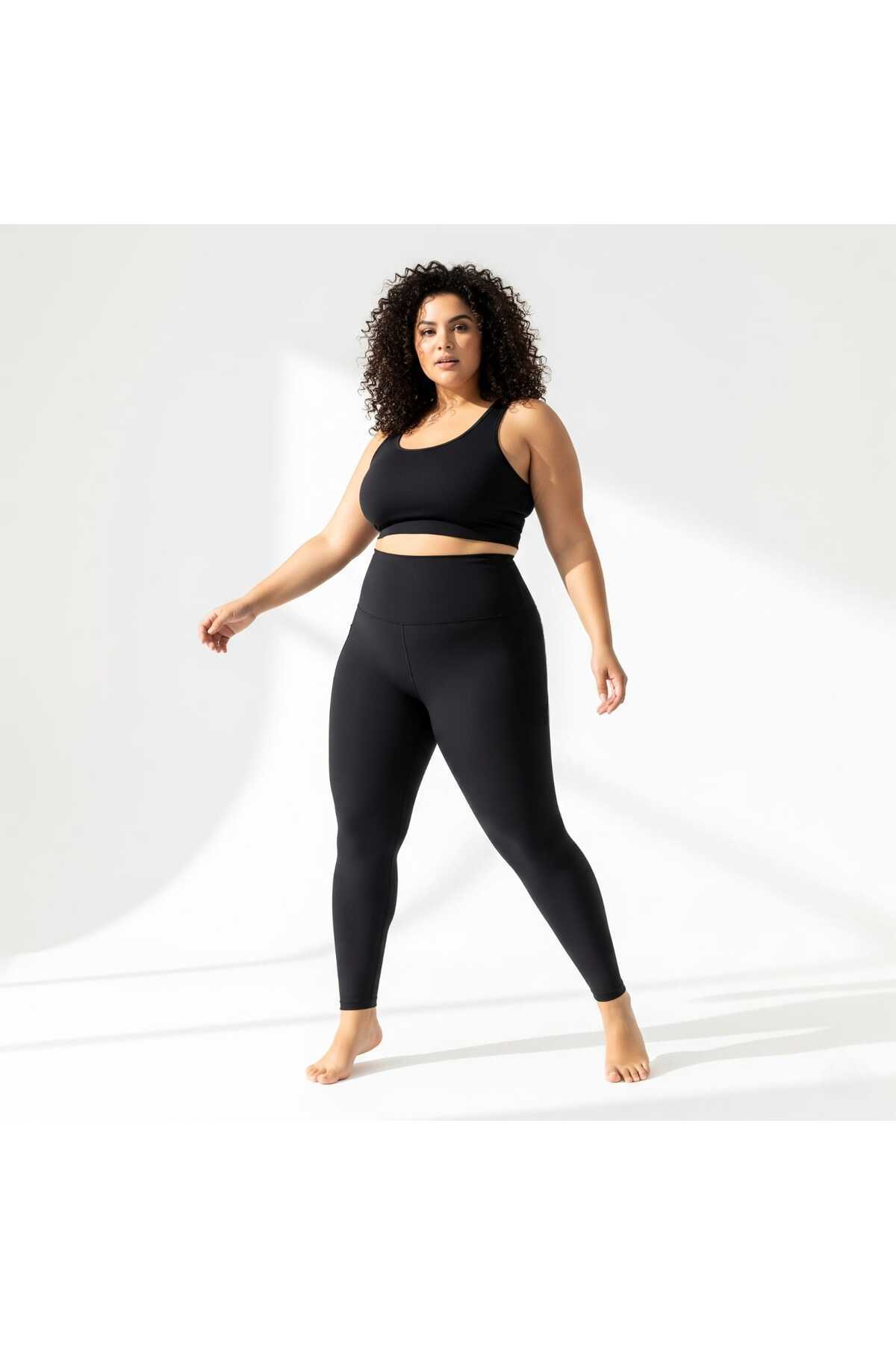 Nİ Moddi KADIN SİYAH TOPARLAYICI,EXTRA BÜYÜK BEDEN TAYT (DALGIÇ)(5XL-6XL-7XL-8XL-9XL)