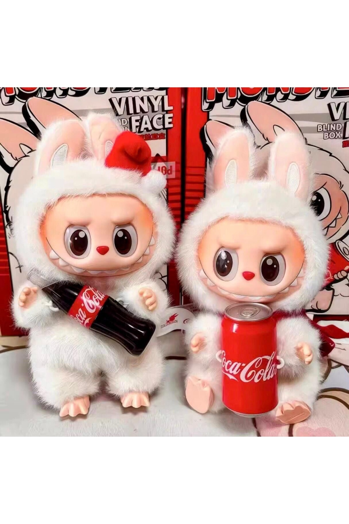 CAR-Labubu Coca Cola Toy Plush Toy 1