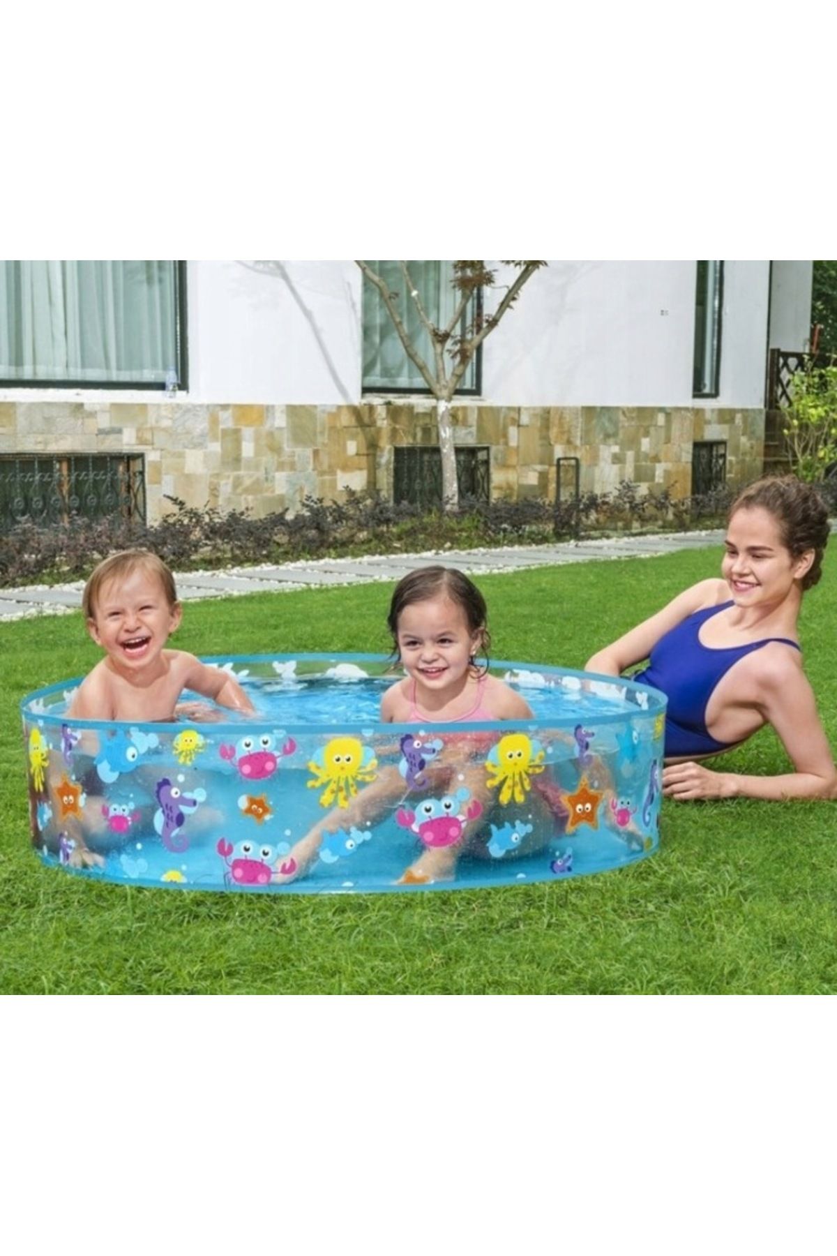 BESTWAY-Piscina de extindere Sea World 122 x 25 #55028 6