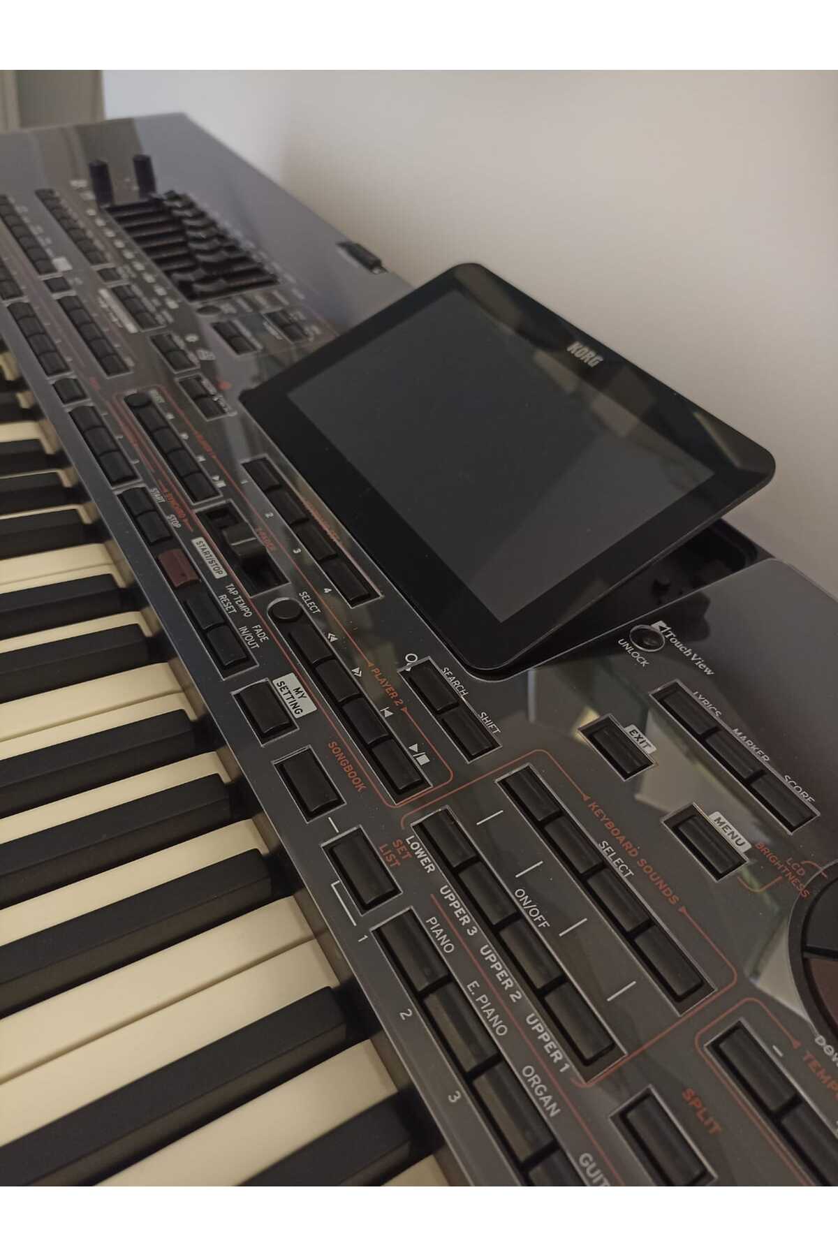 TURKUAZ KORG PA4X 61 TUŞ KORUMA CAMI PLEKSİ MÜZİK ALETİ AKSESUARI
