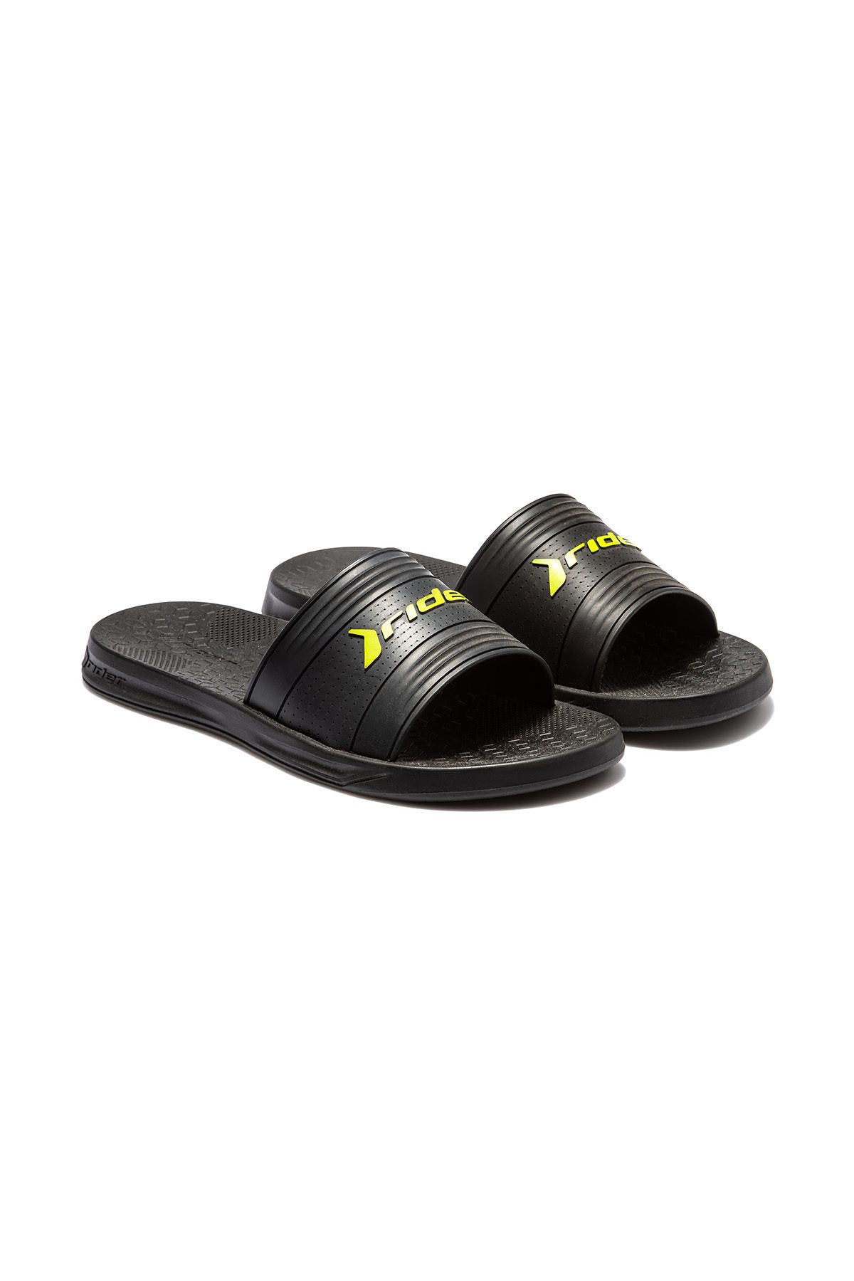 Rider-Liberty Men's Slippers Black-Green 40/46 1