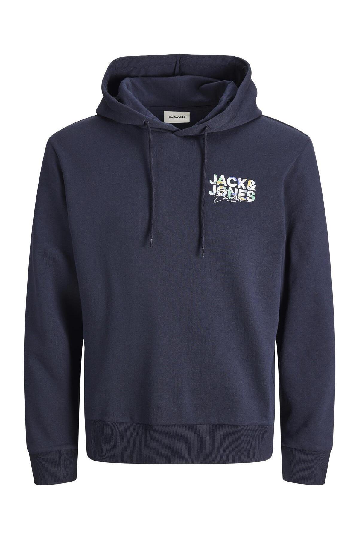 جک اند جونز JJGEPLAS SWEAT HOOD LN