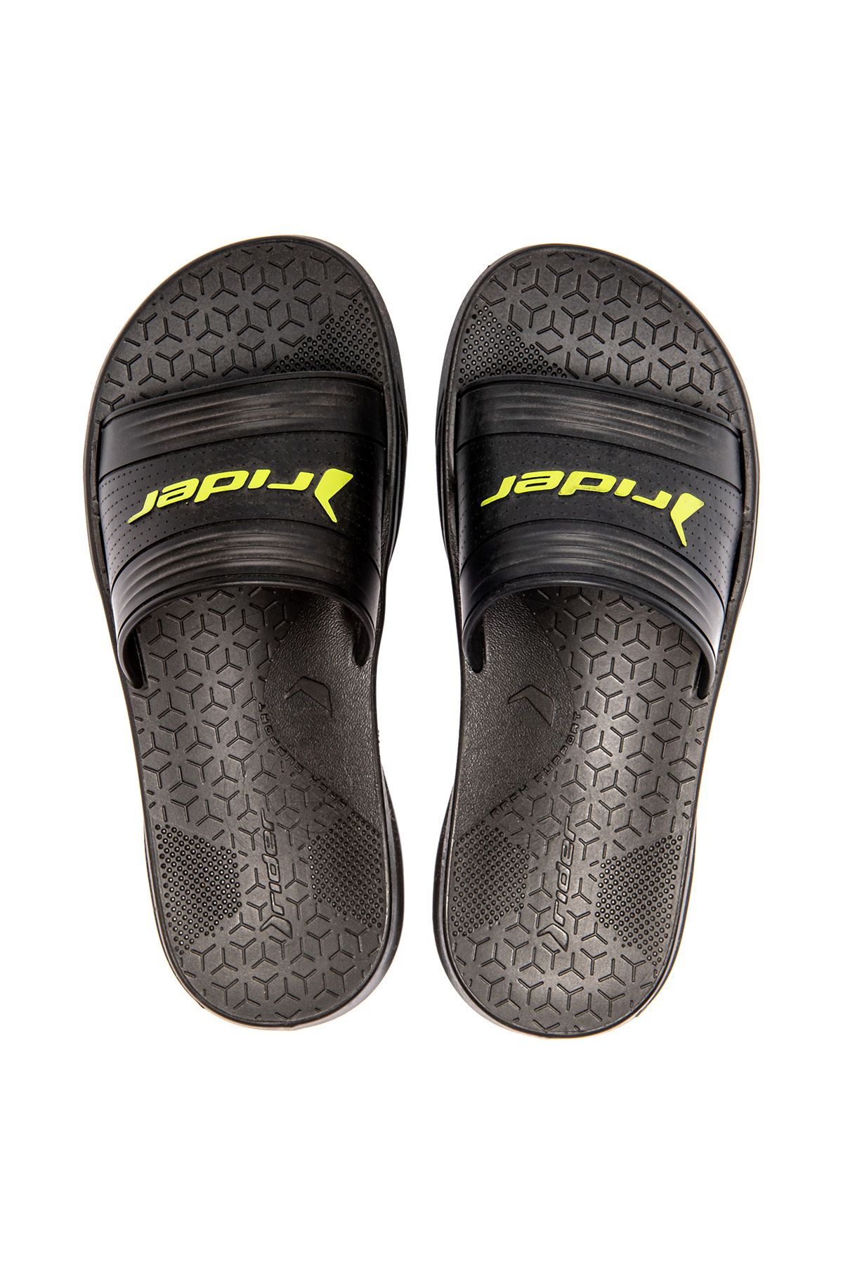 Rider-Liberty Men's Slippers Black-Green 40/46 3