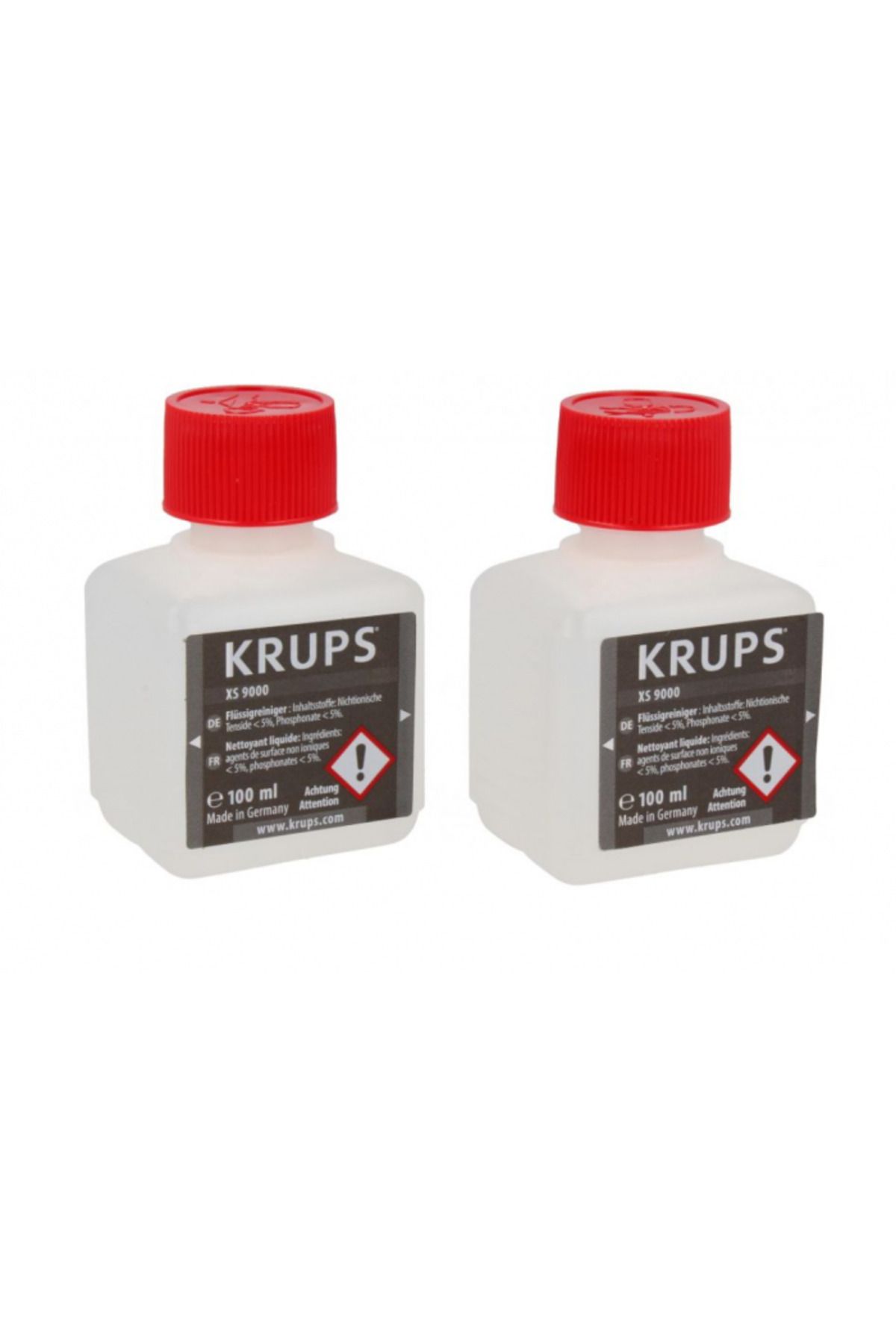 Groupe SEB-Soluție de curățare pentru sistemul Cappuccino GROUPE SEB XS900010 pentru espressoare Krups, 2 x 100 ml 1