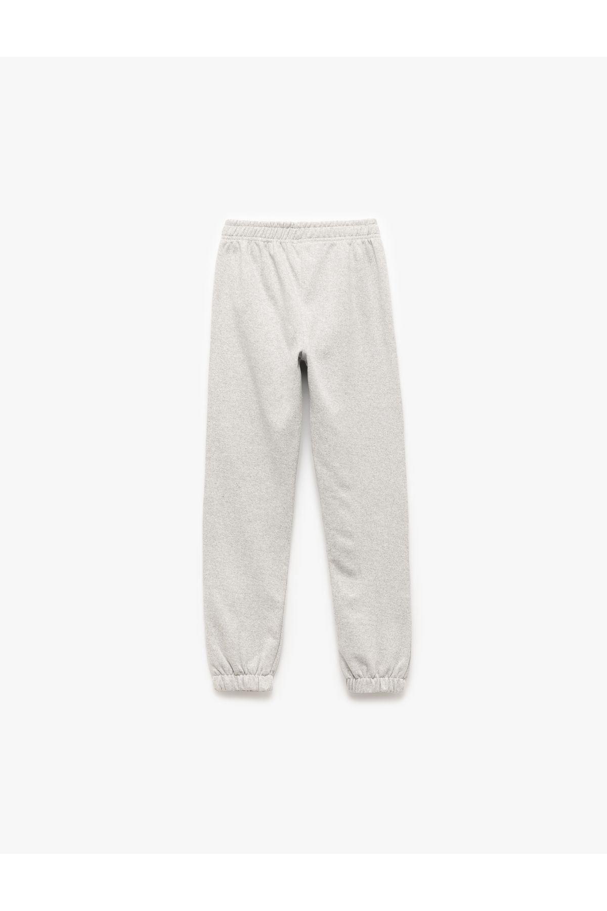 Koton-Elastic Waist Raster Basic Jogger Sweatpants 2