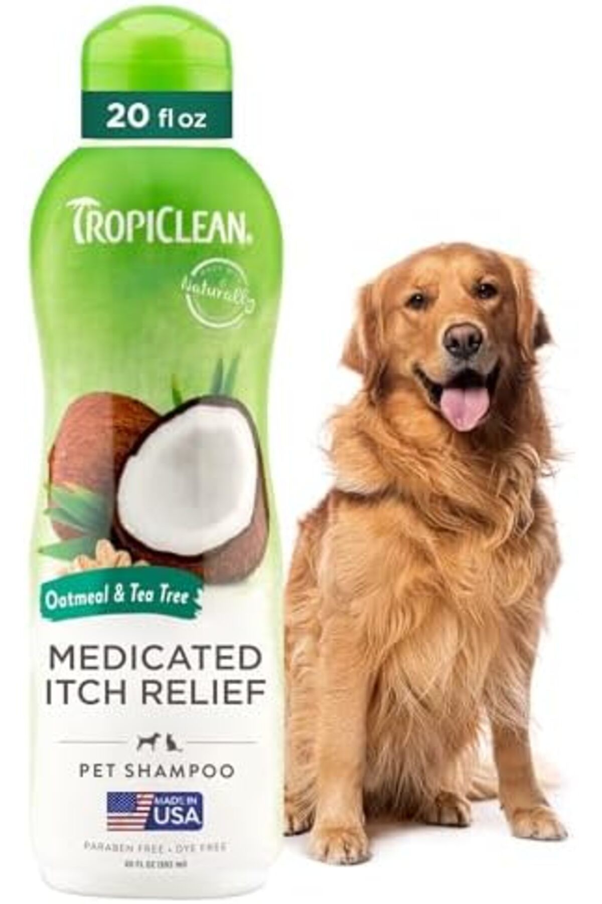 Tropiclean-Oatmeal and Tea Tree Pet Shampoo, 20oz 2