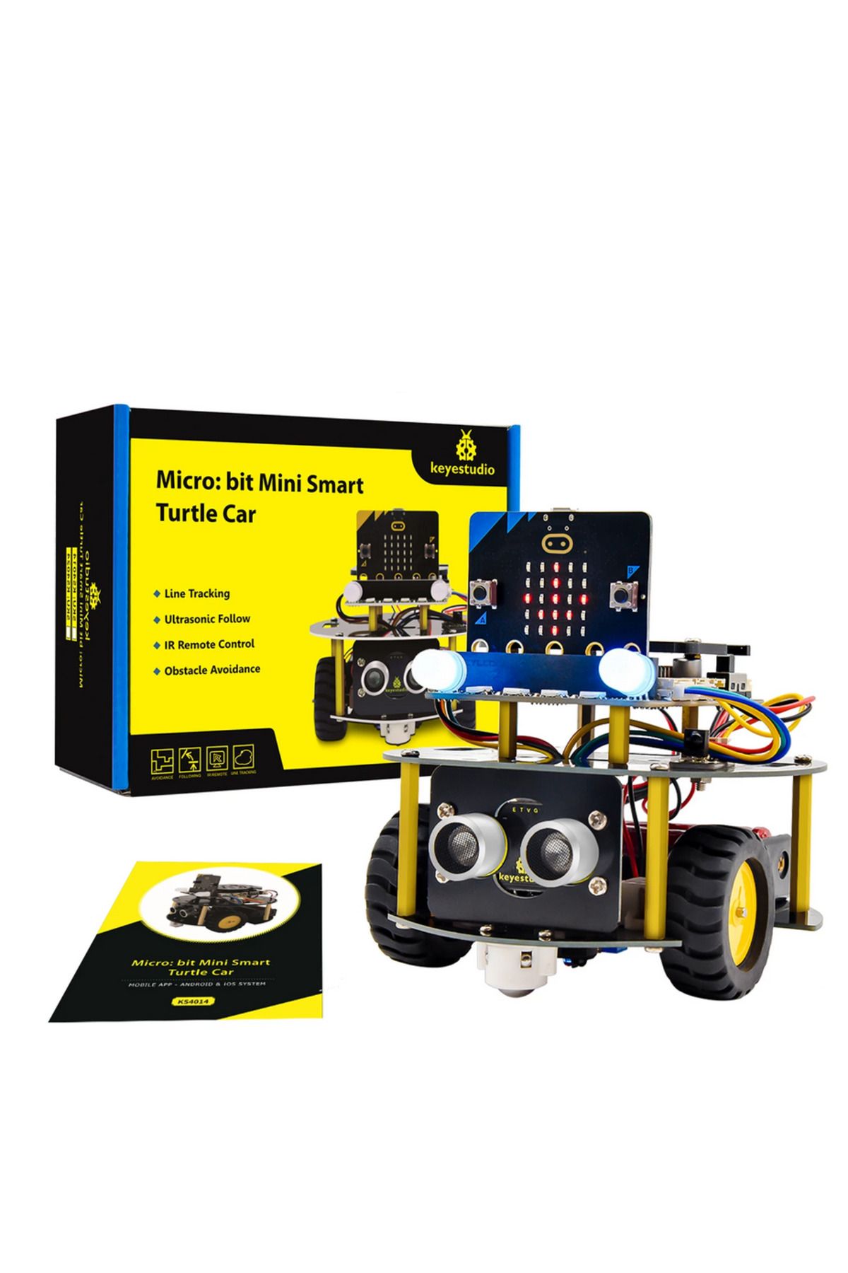 OEM-Programmable Robot Car Kit, STEM Education 1