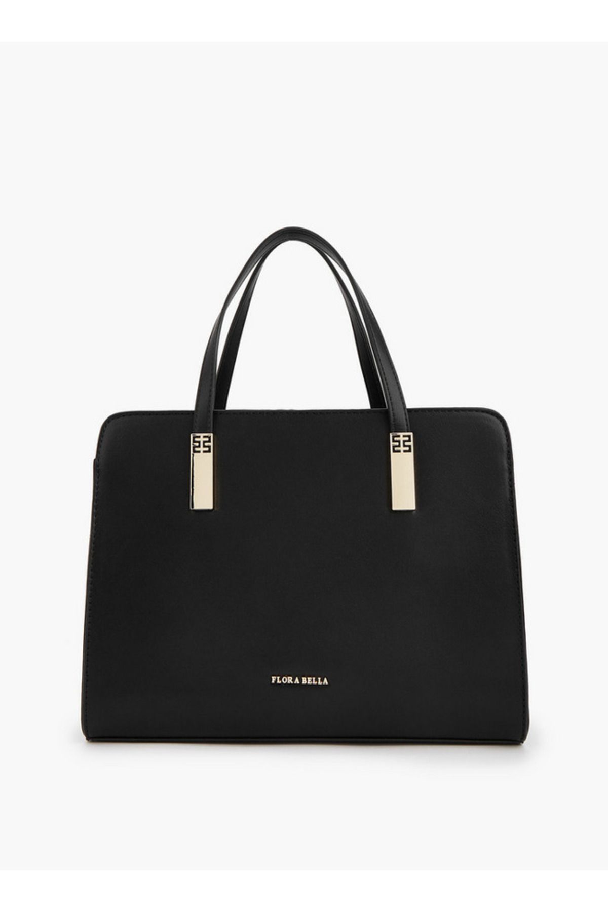 Flora Bella by Shoexpress-Solid Tote Bag with Detachable Strap and Zip Closure 1