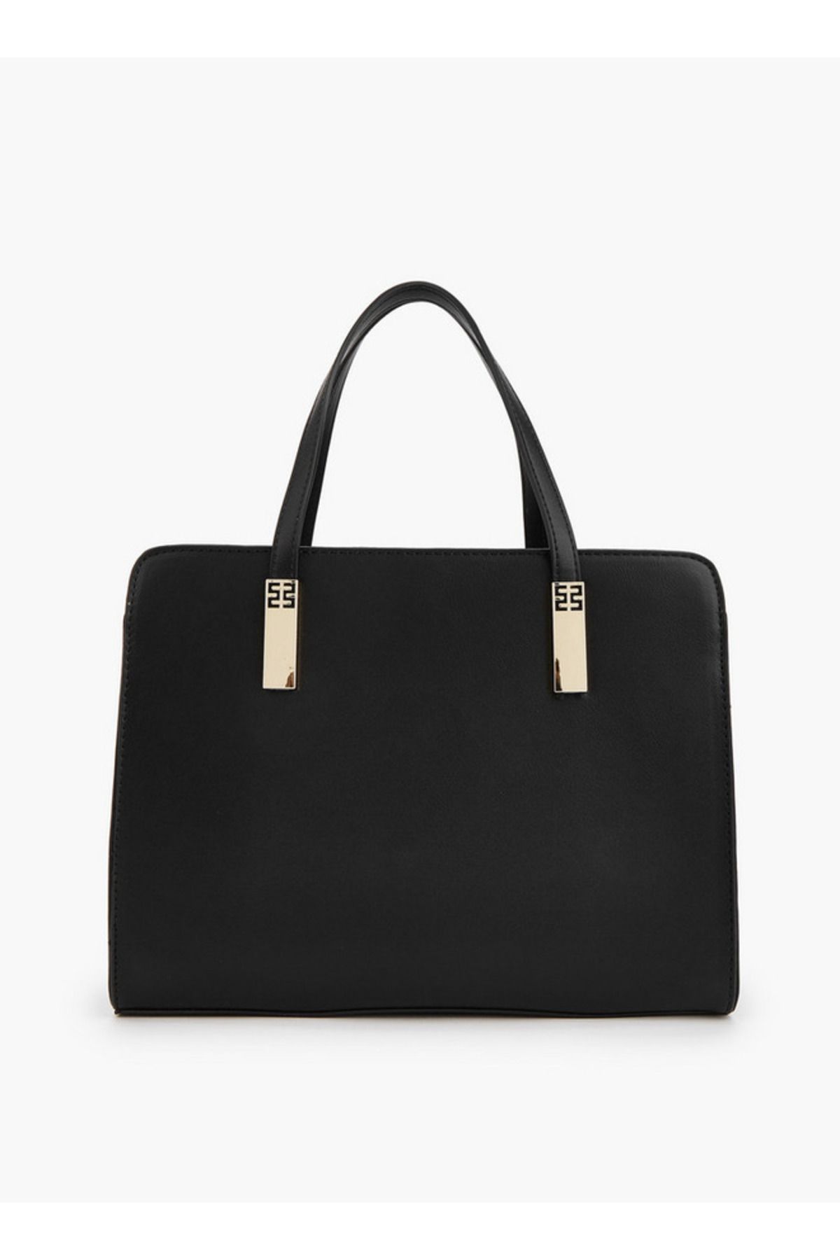Flora Bella by Shoexpress-Solid Tote Bag with Detachable Strap and Zip Closure 2