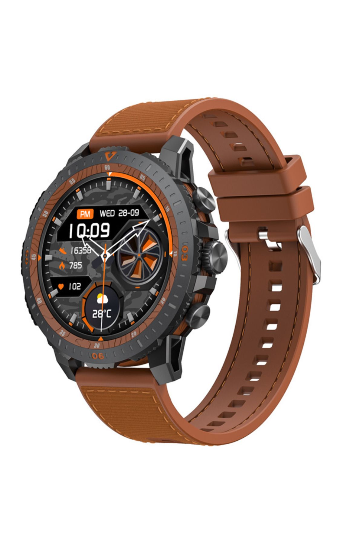 OEM-COOSTAR® CR025 Unisex Smartwatch - AMOLED Display, Health Monitoring, Bluetooth 5.0 2