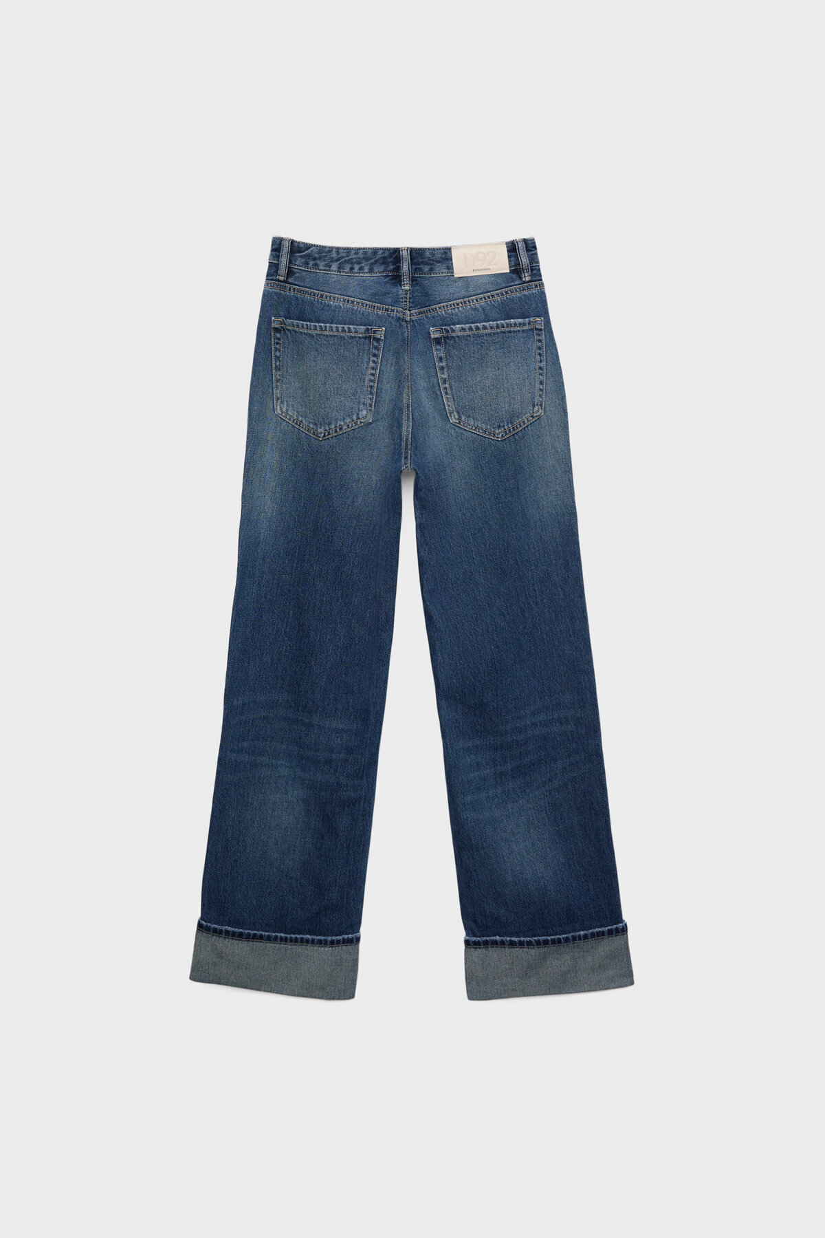 Stradivarius  D92 straight fit geniş paça jean - Görsel 6