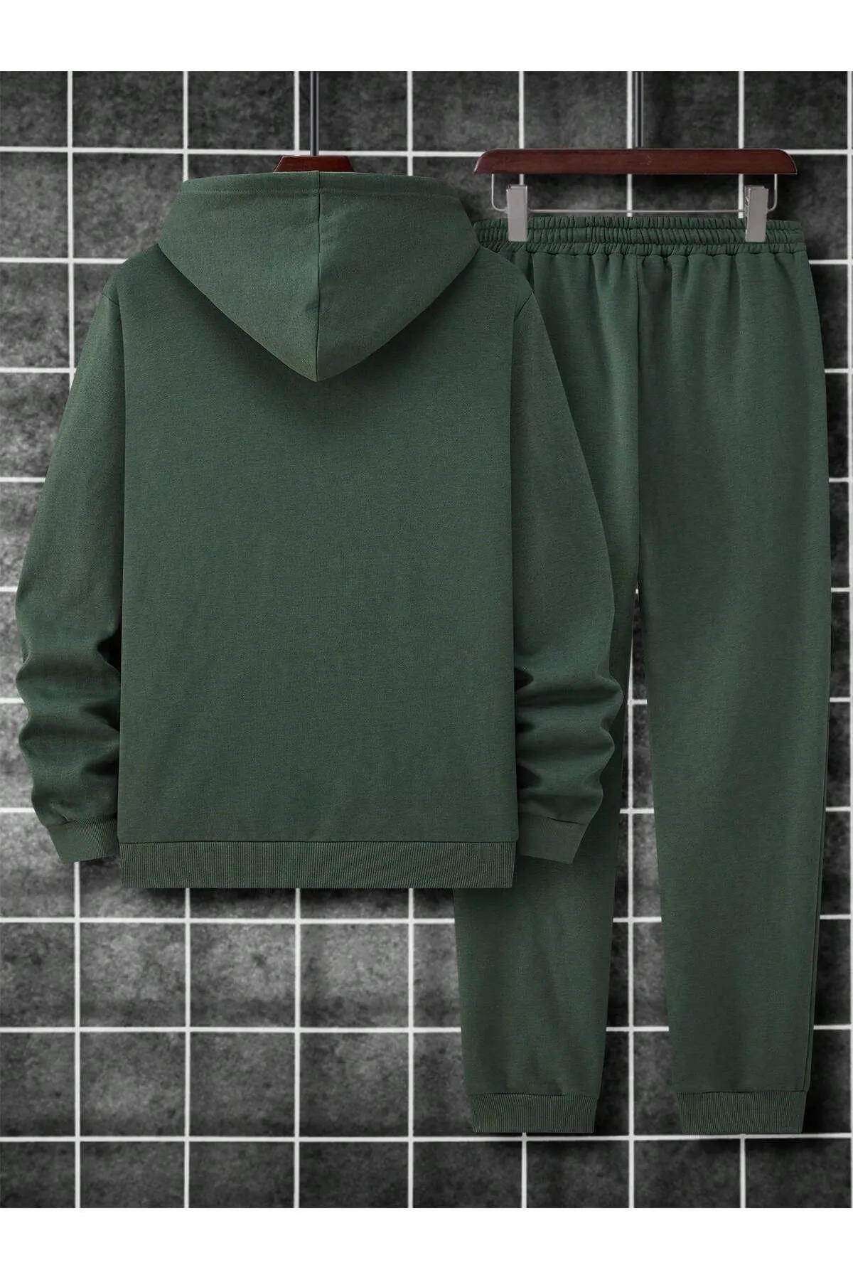 DAXİS Sportwear Company  ERKEK KAPÜŞONLU EŞOFMAN TAKIMI DAXİS Sportwear Company - Görsel 3