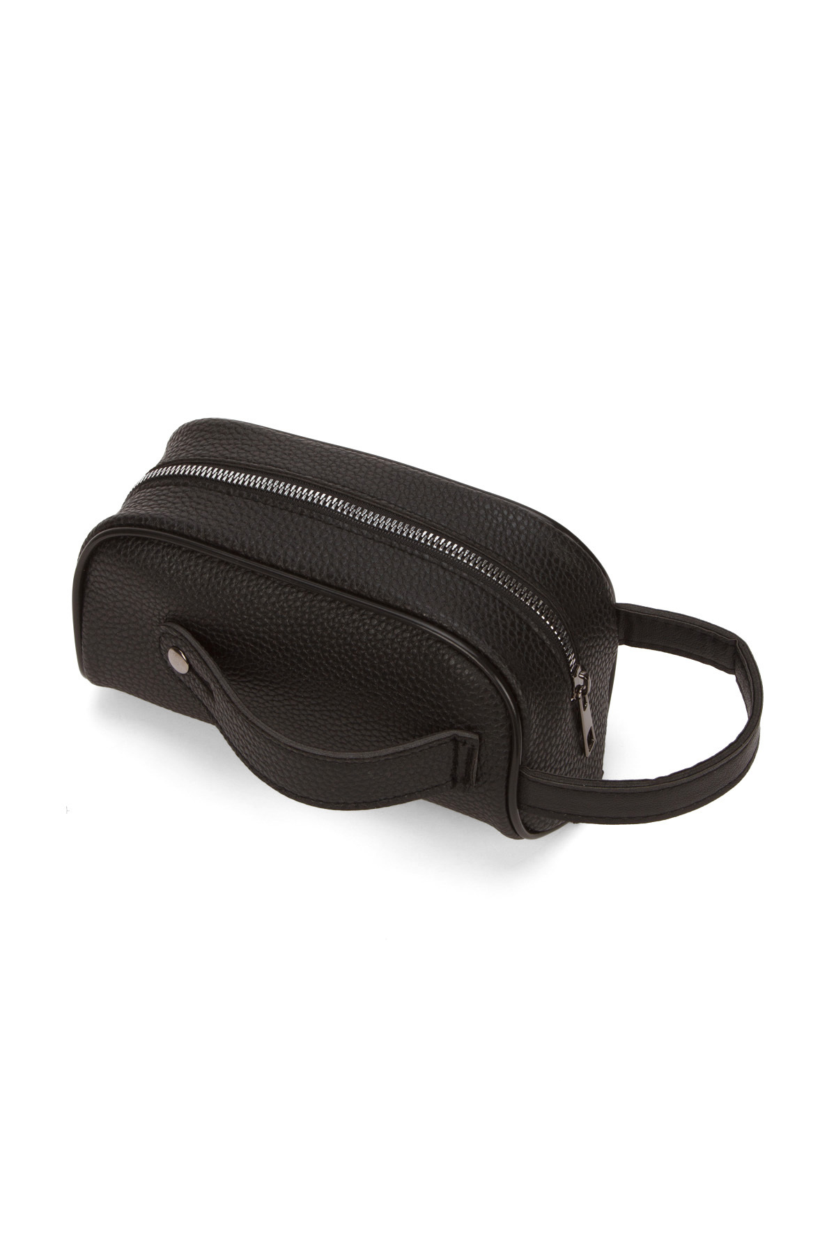 CERFF LEATHER CLUP Unısex Suya Dayanıklı Mini Tıraş & Kozmetik Portföy & Clutch El Çantası görsel 4