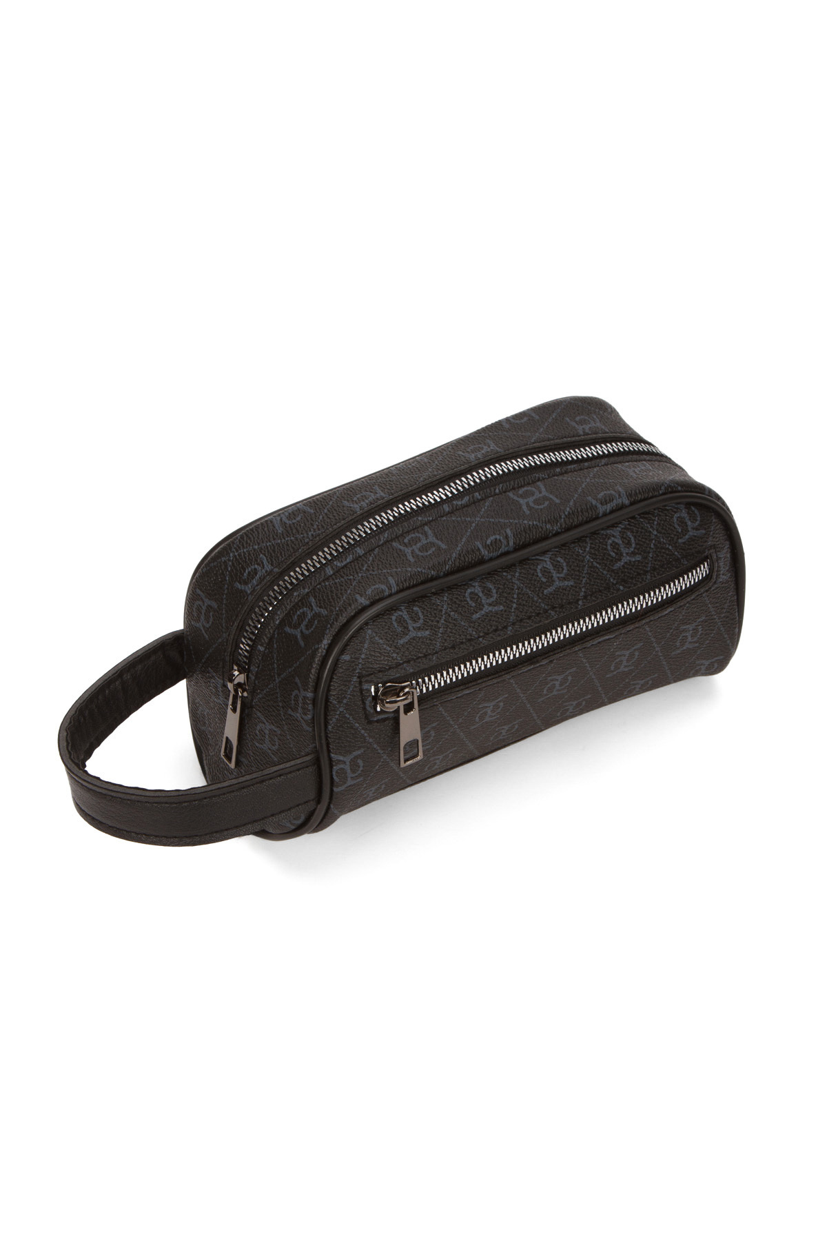 CERFF LEATHER CLUP Unısex Suya Dayanıklı Mini Tıraş & Kozmetik Portföy & Clutch El Çantası görsel 3