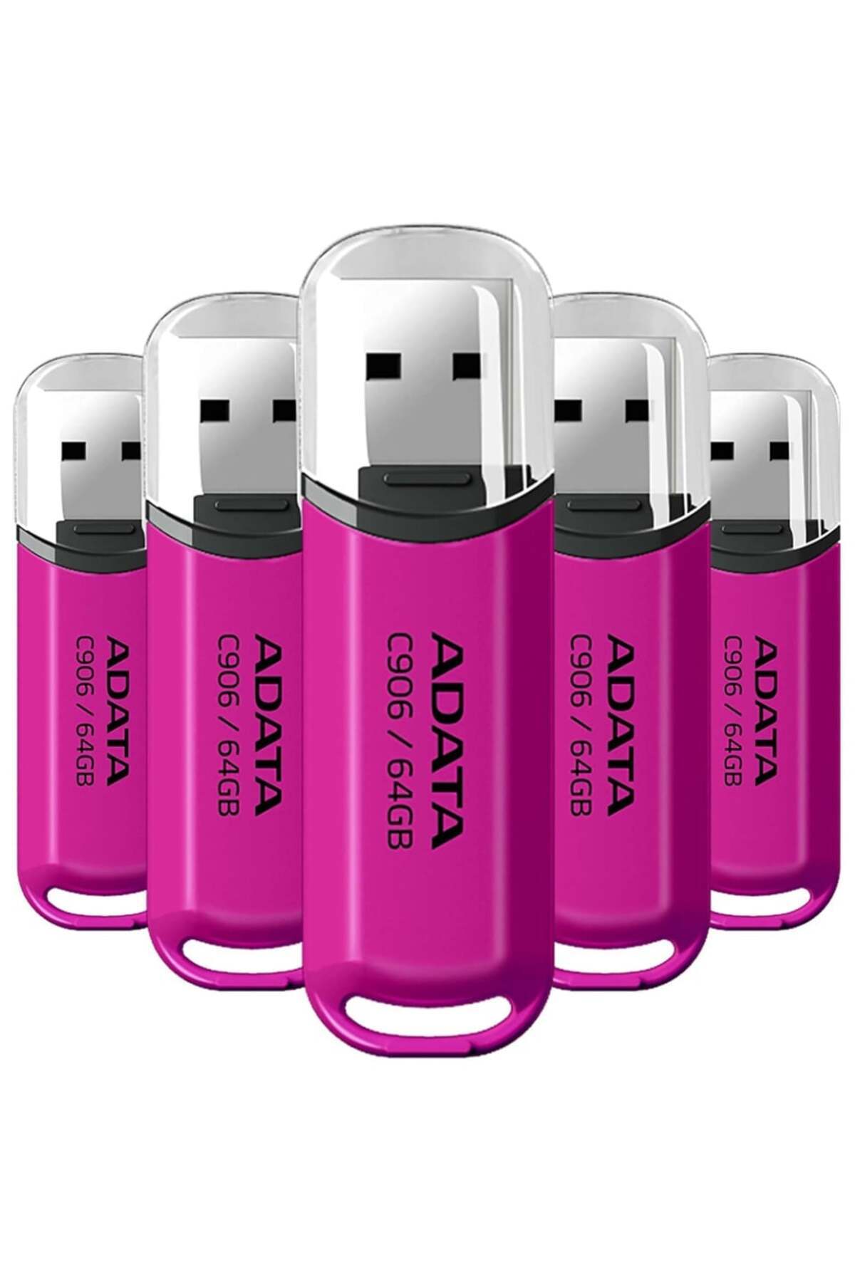 Adata-AC906 32GB USB Stick, USB 2.0, Compact and Reliable, Pink 4