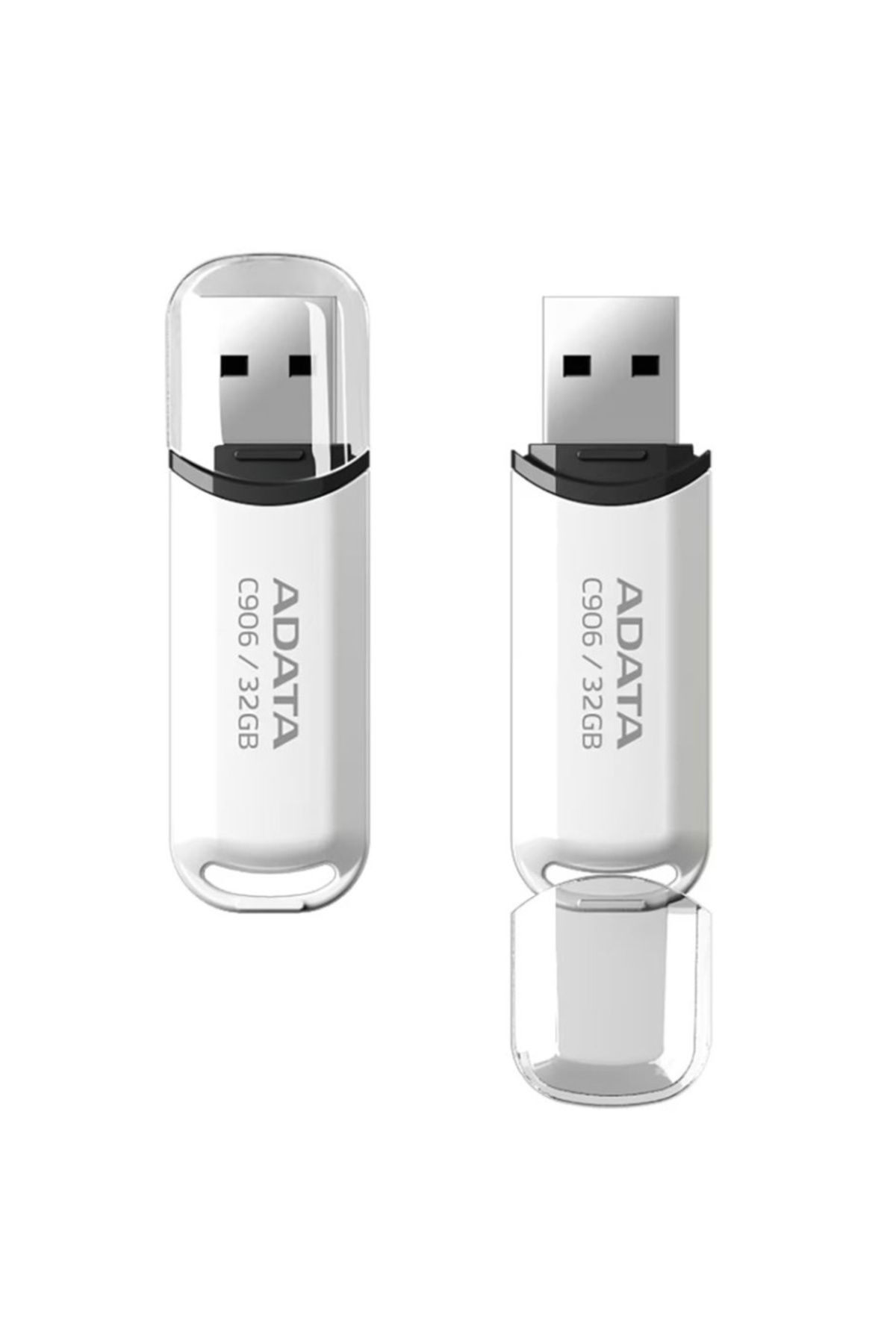 Adata-AC906 64G USB Stick, USB 2.0, Compact and Reliable, White 3