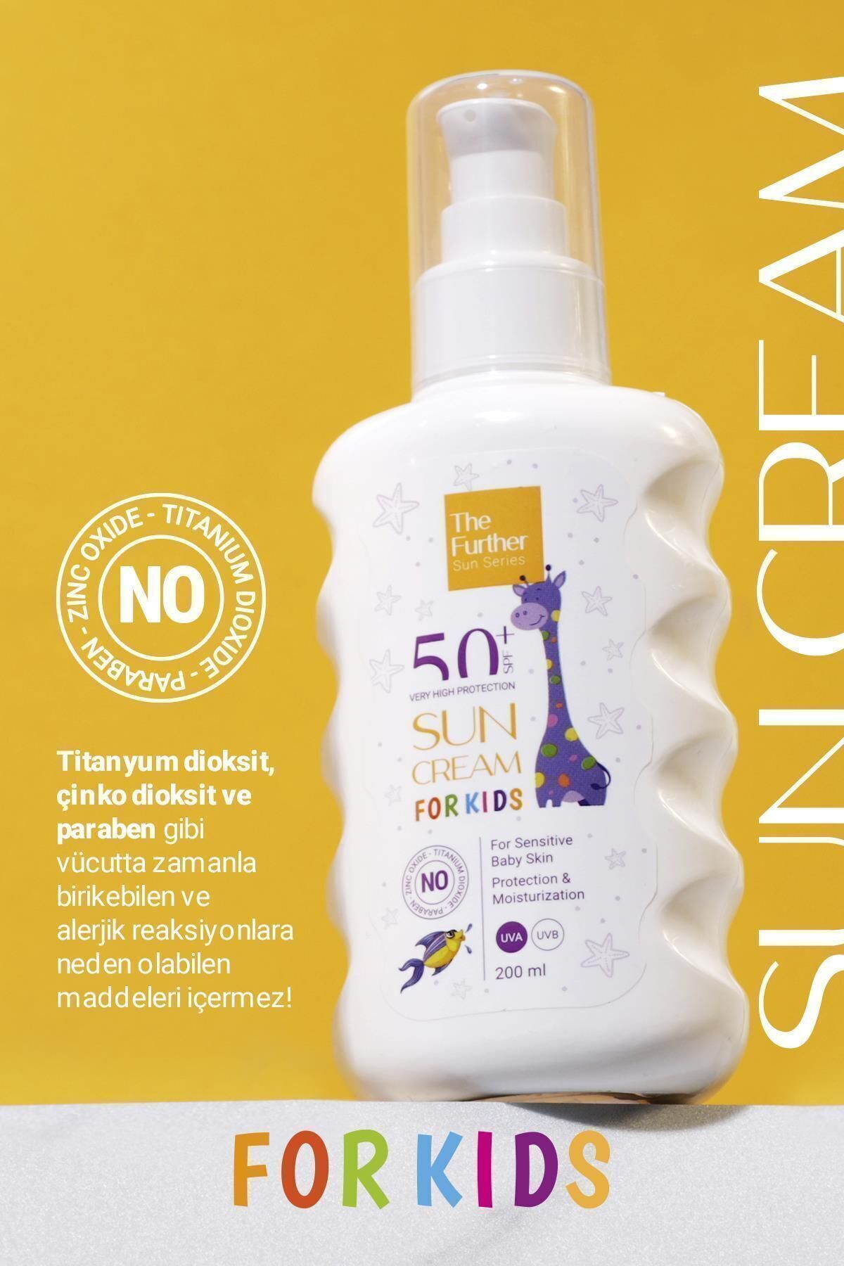 The Further SPF 50+ Faktör Çocuk Güneş Koruyucu Losyon 200 ml fotoğrafı 2 (önizleme)