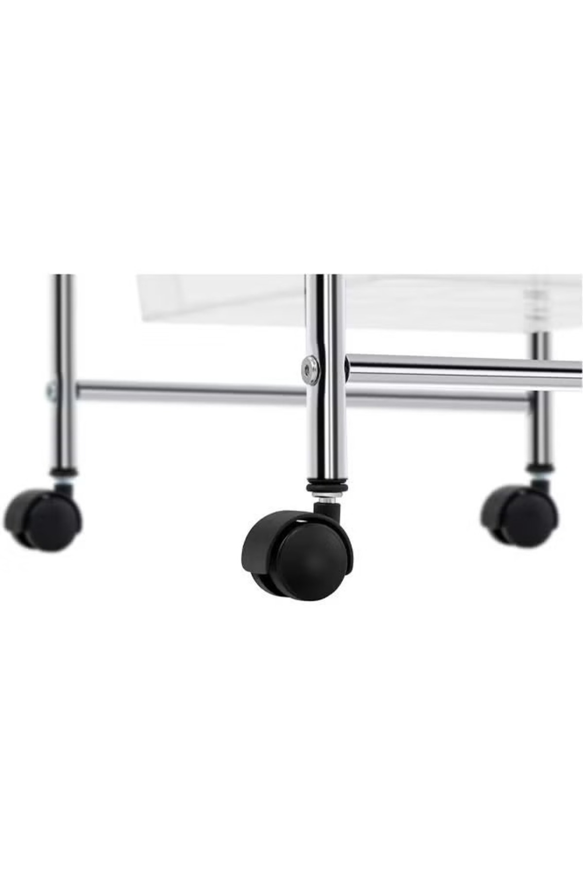 Cady One-Rolling storage cart with 5 plastic drawers on wheels 4