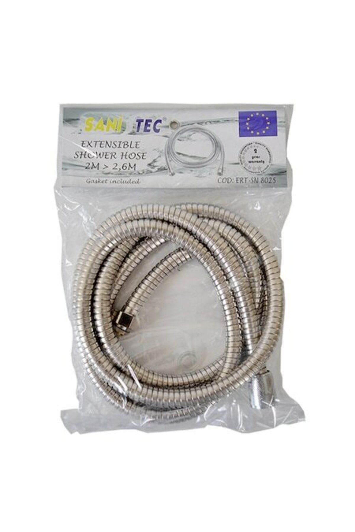 SANITEC Furtun De Duș Extensibil Sn 8025, 2/2,6 M - One Size