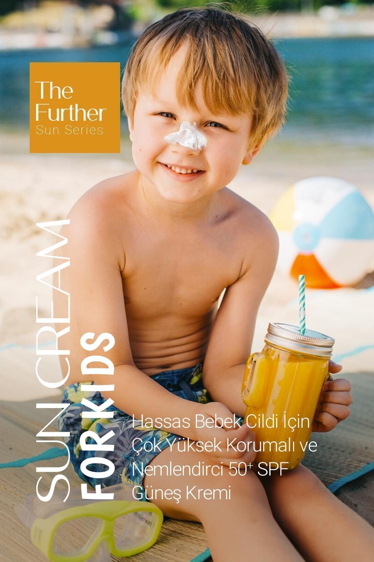 The Further SPF 50+ Faktör Çocuk Güneş Koruyucu Losyon 200 ml fotoğrafı 7 (önizleme)