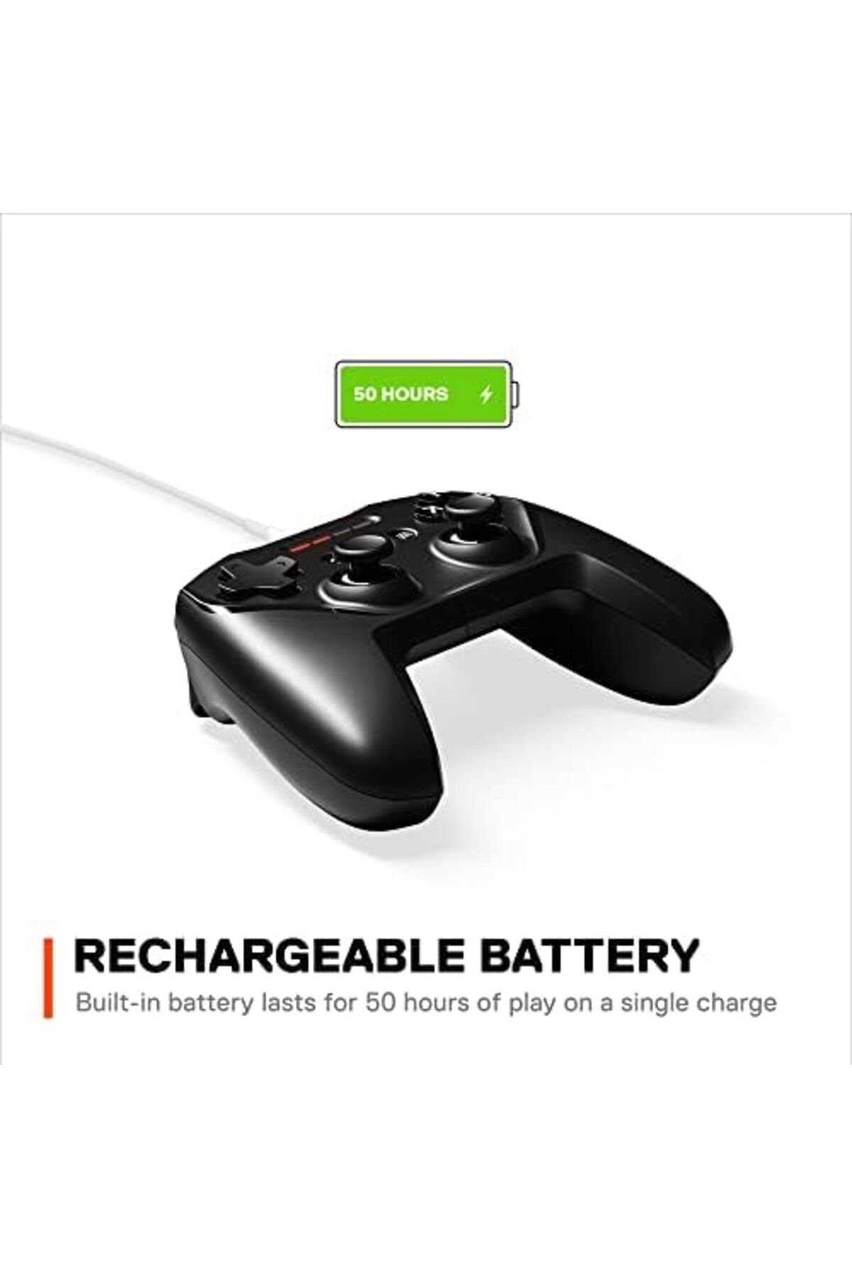 SteelSeries-وحدة تحكم ألعاب Nimbus+ المحمولة بتقنية البلوتوث مع حامل iPhone 8