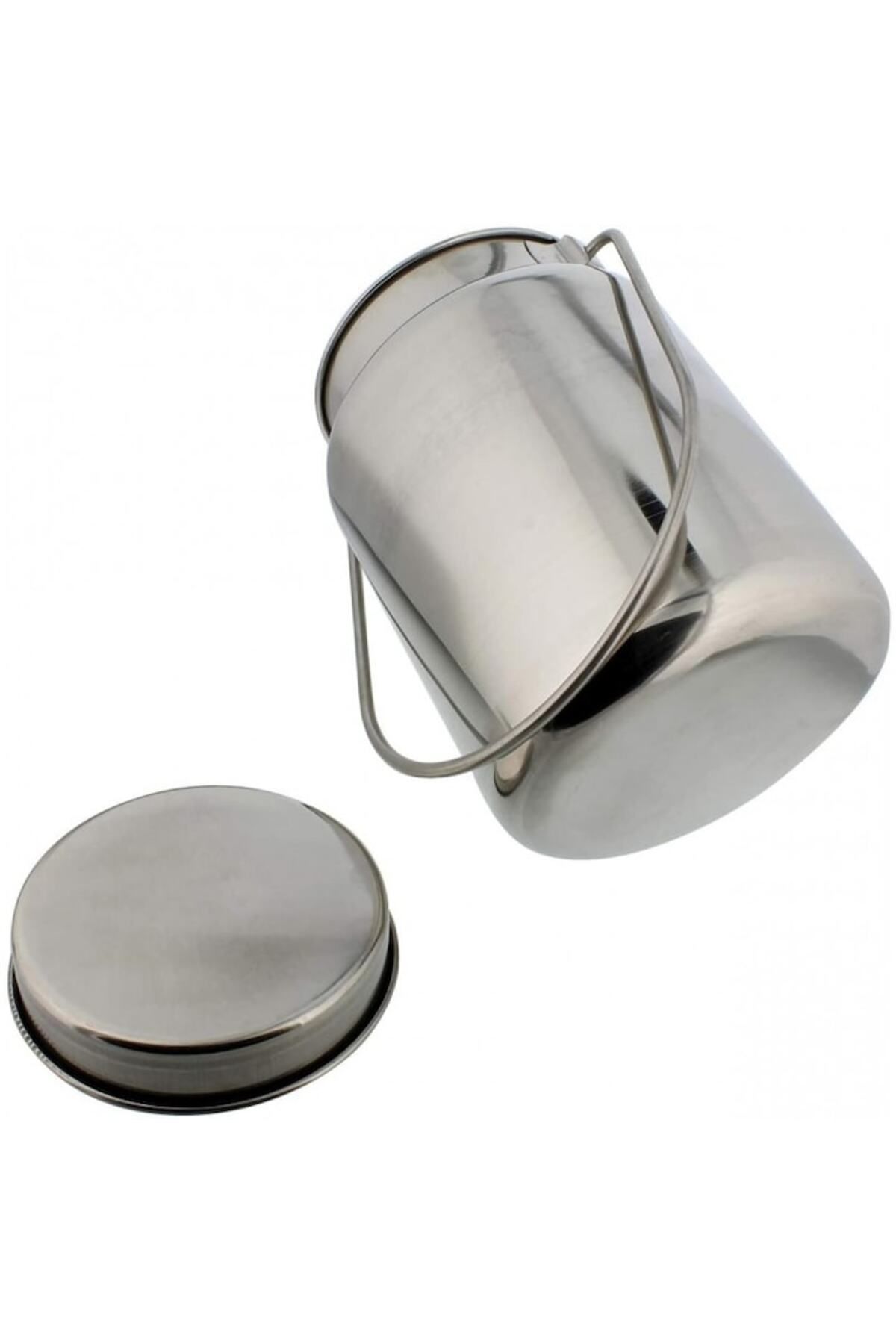 wei-Stainless Steel Container with Lid and Handle, 11.5 Liters 3