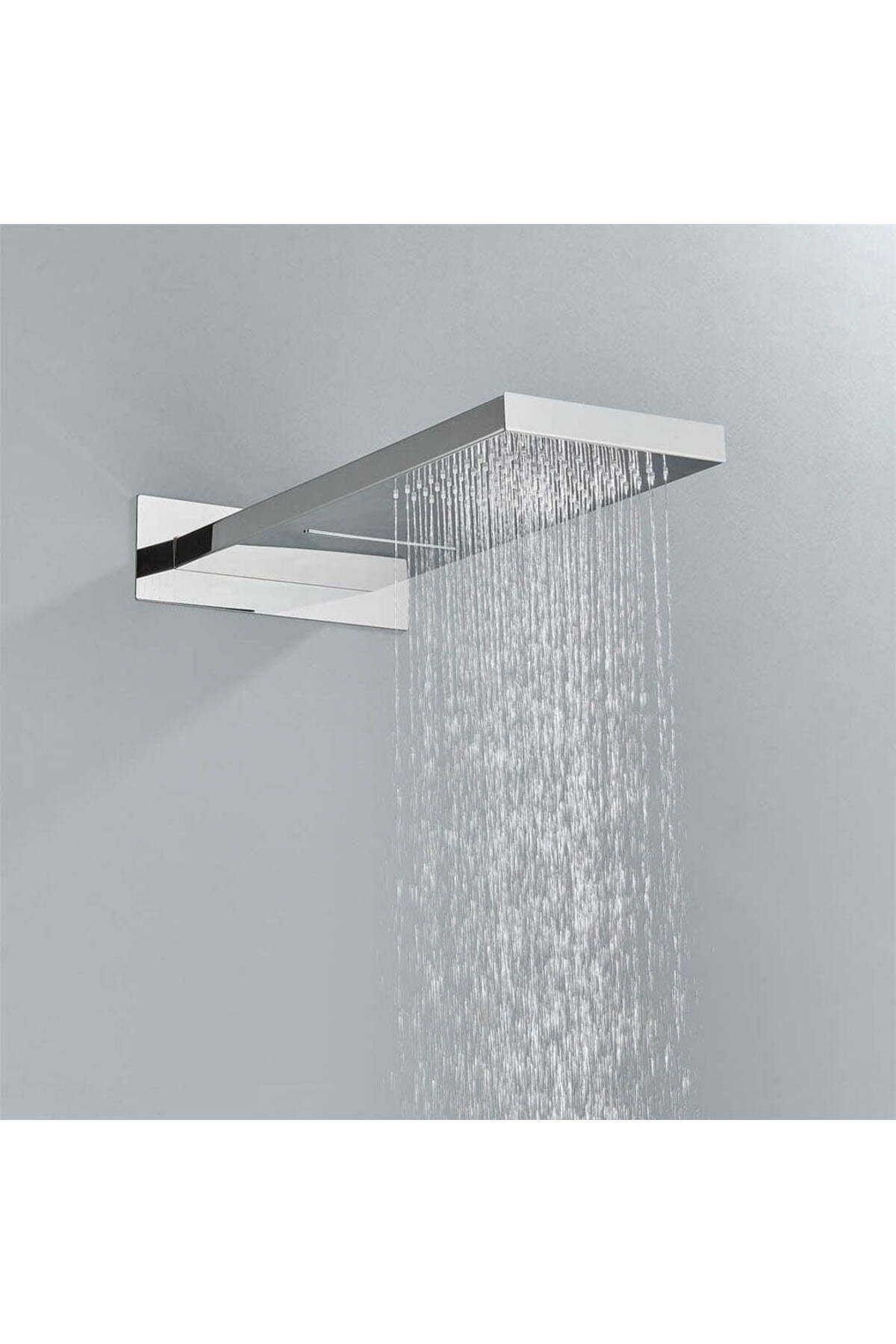 CasaVie-Set de dus cu para tip cascada, cu termostat, argintiu lucios, 3 funtii de curgere a apei, cod 1240 2