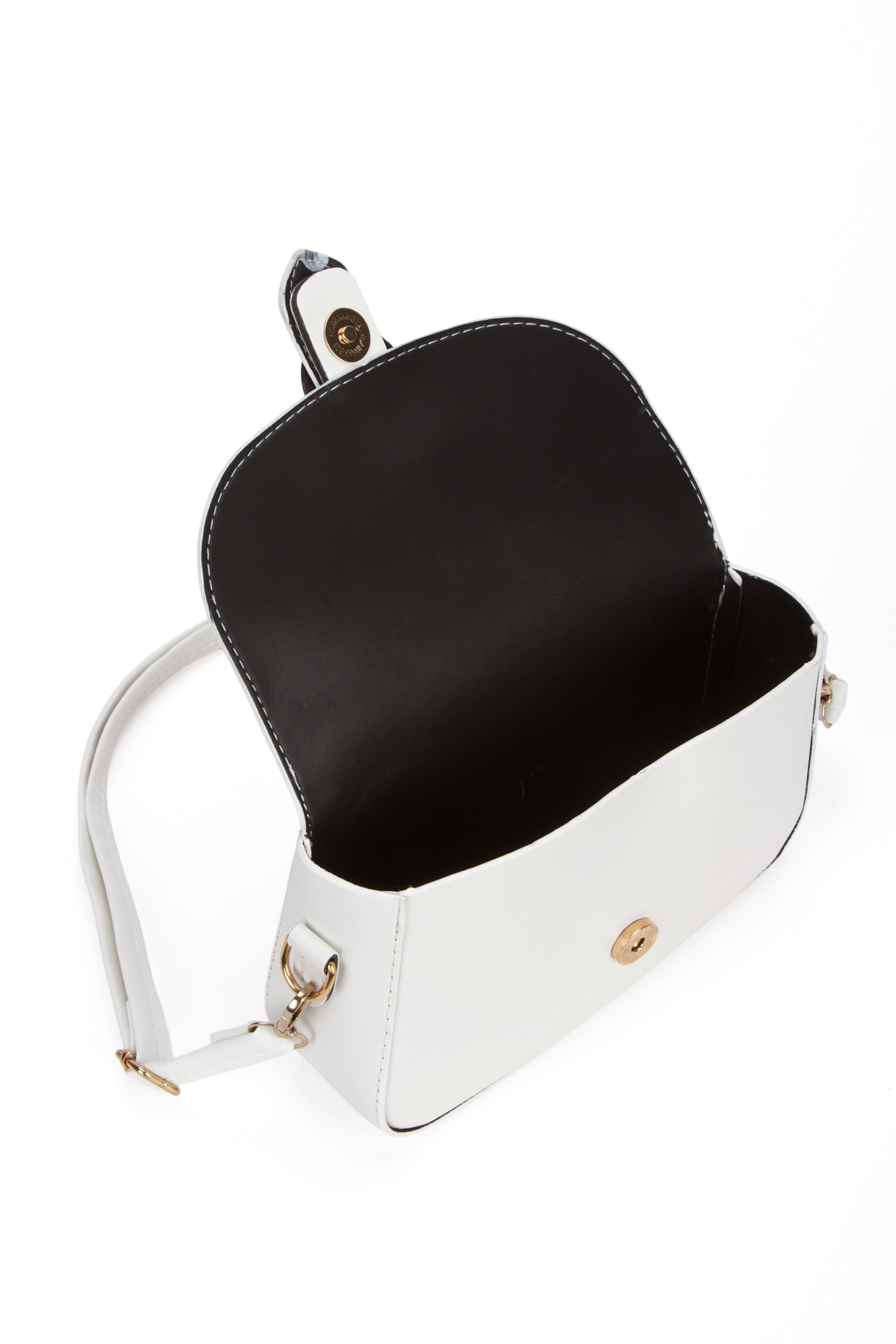 Adelina Bags  Toka Detaylı Kapaklı Günlük Kadın Omuz Çantası - Görsel 5