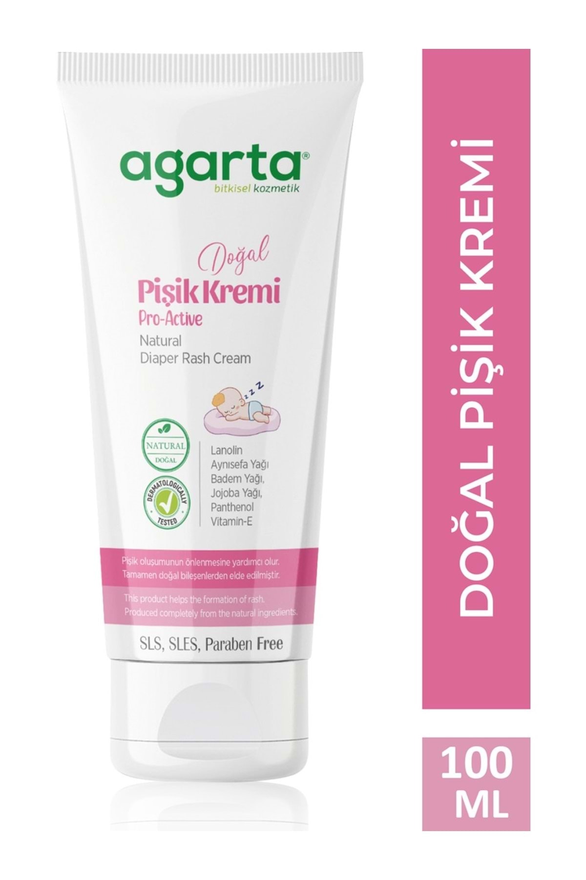 Agarta Doğal Pişik Kremi 100ML (2 Li Set) fotoğrafı 3 (önizleme)