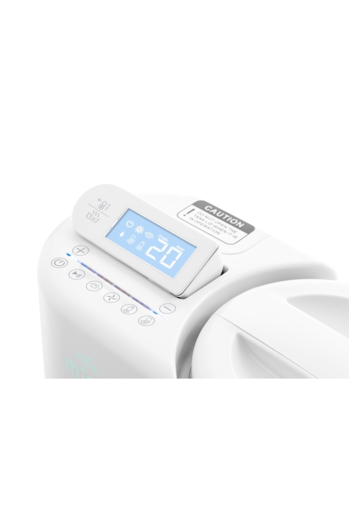 ETA-6 in 1 baby steamer MIMI 4306 90000, 700 W, 2 speed settings, 0.9 liters, BPA-free tritan, LCD 6