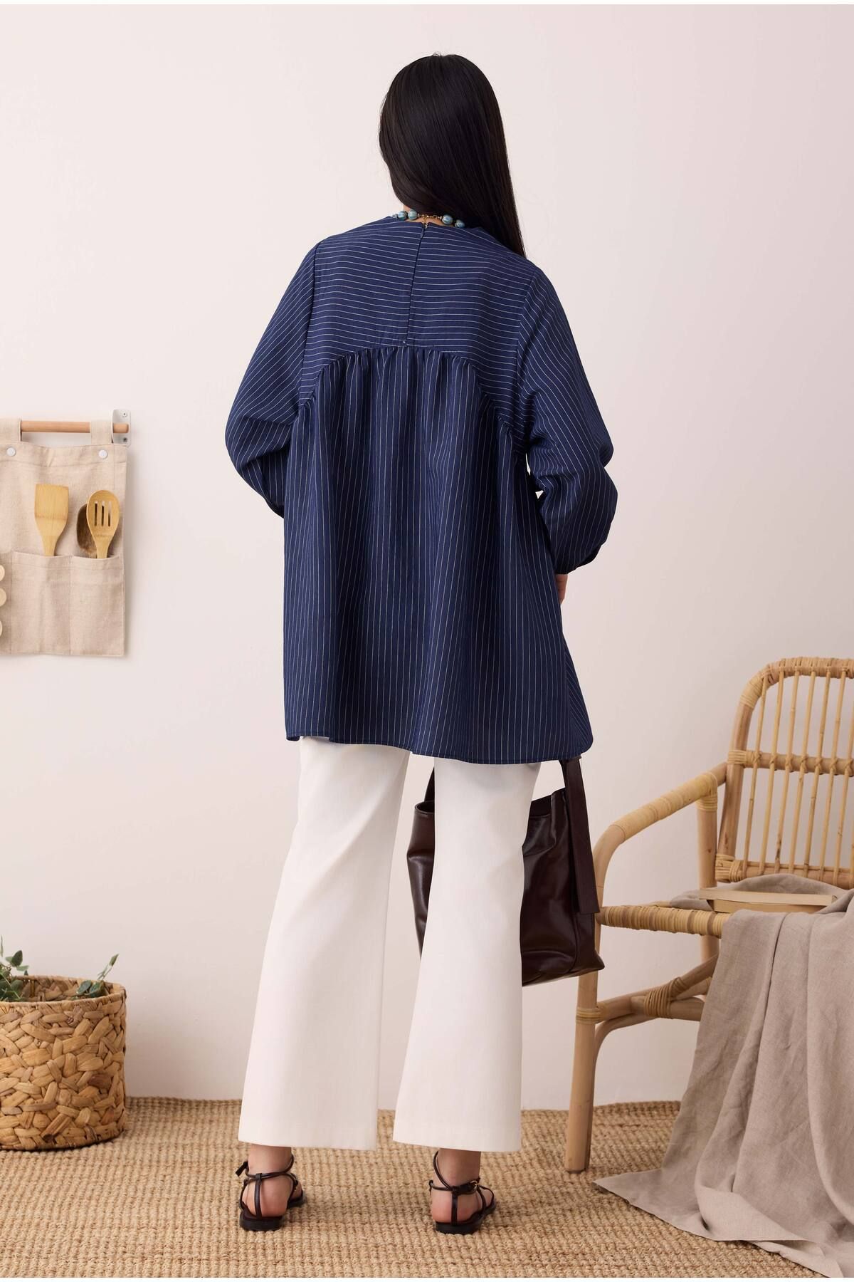HEQA-V Panama Tunic Night Blue 5