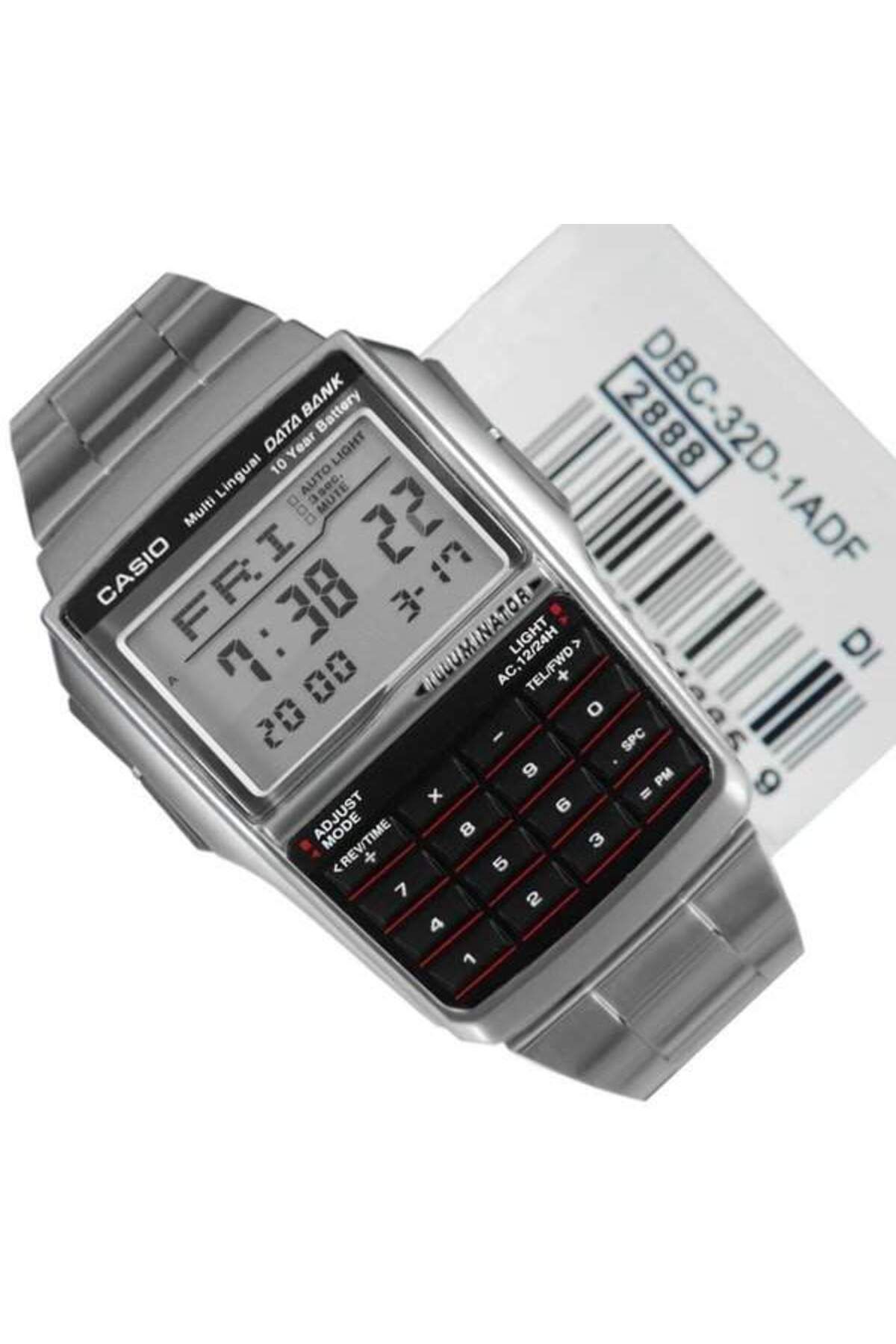 Casio-Ceas Barbati, Casio, Vintage Edgy Calculator DBC-32D-1A 6