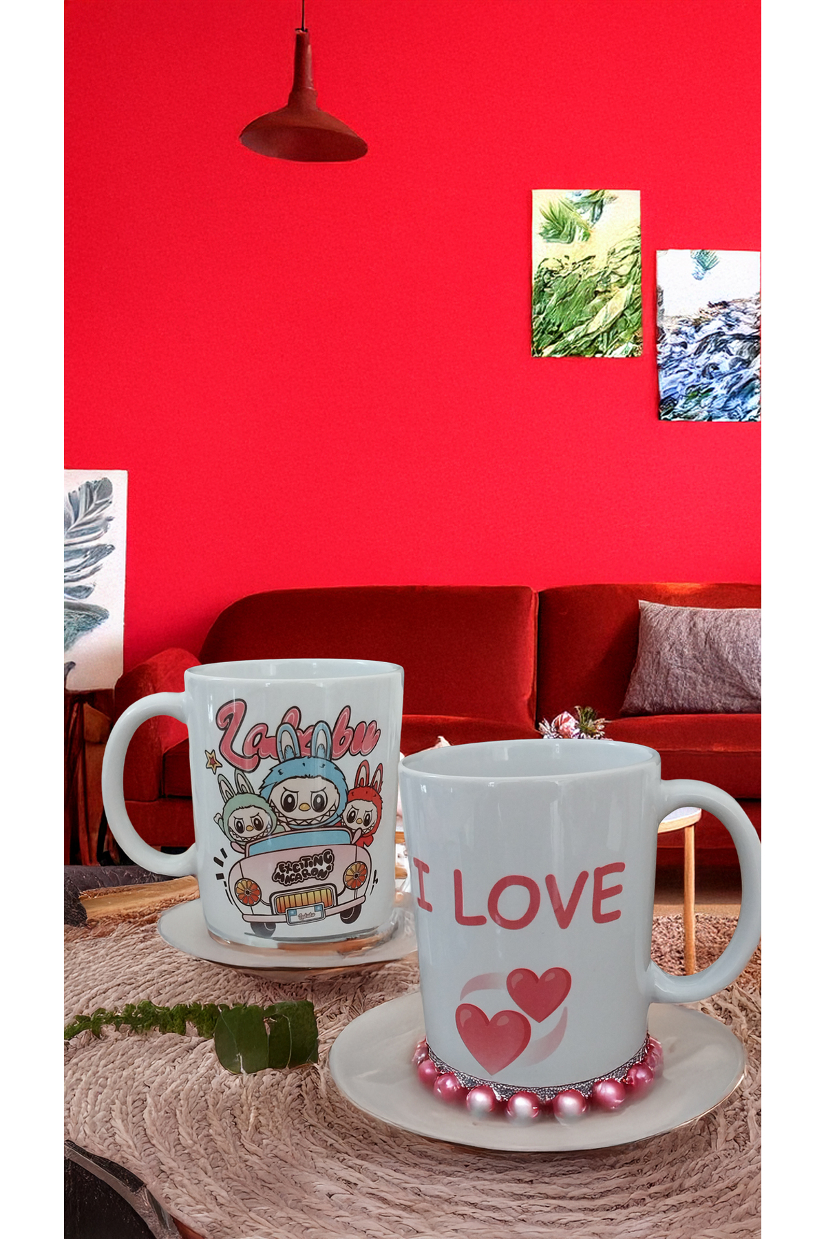 Labubu Baskılı Kupa