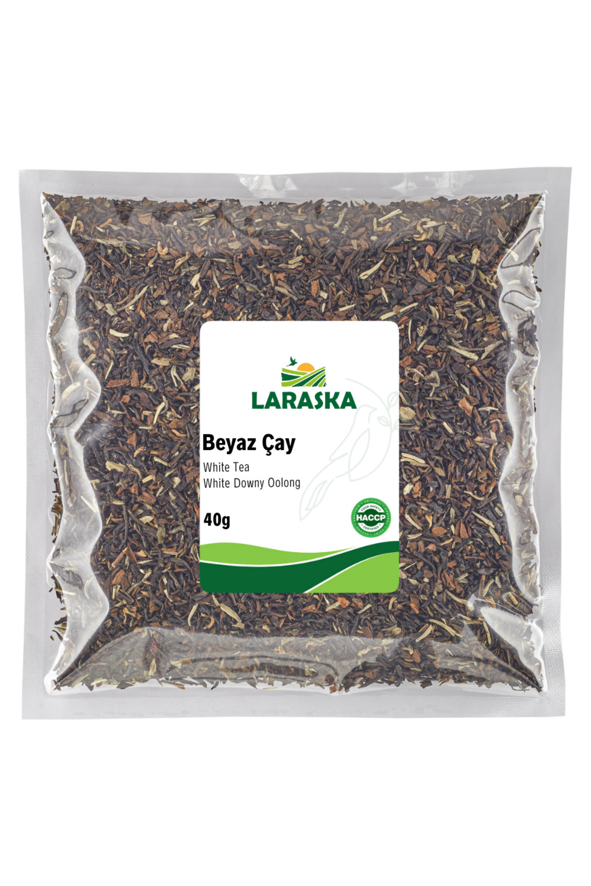 Laraska Beyaz Çay 40g (White Downy Oolong) – %100 Doğal Beyaz Çay