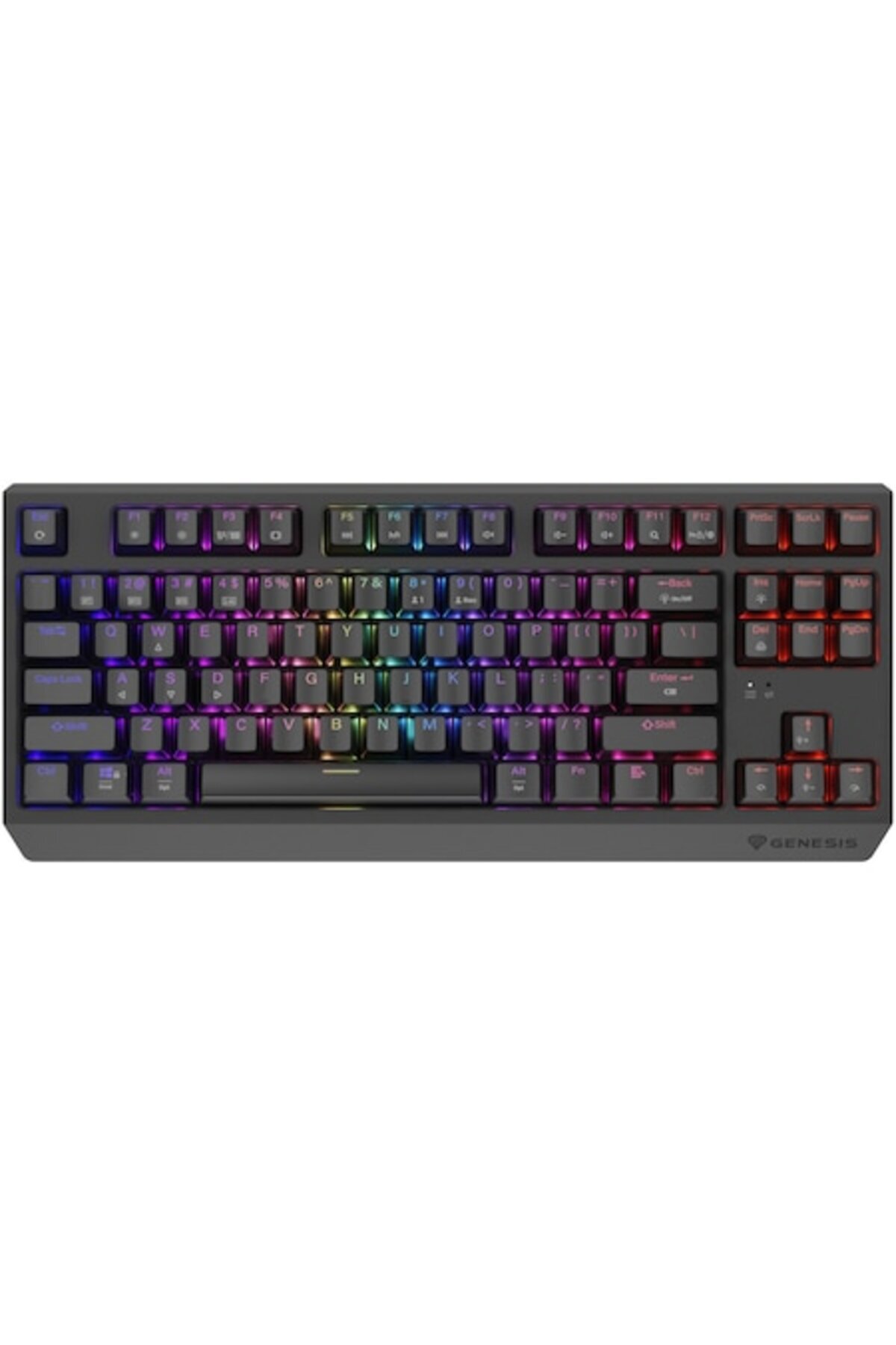 Genesis-Wireless Gaming Keyboard THOR 230, Red OUTEMU Switch, Hot Swap, Bluetooth Keyboard Format TK 1