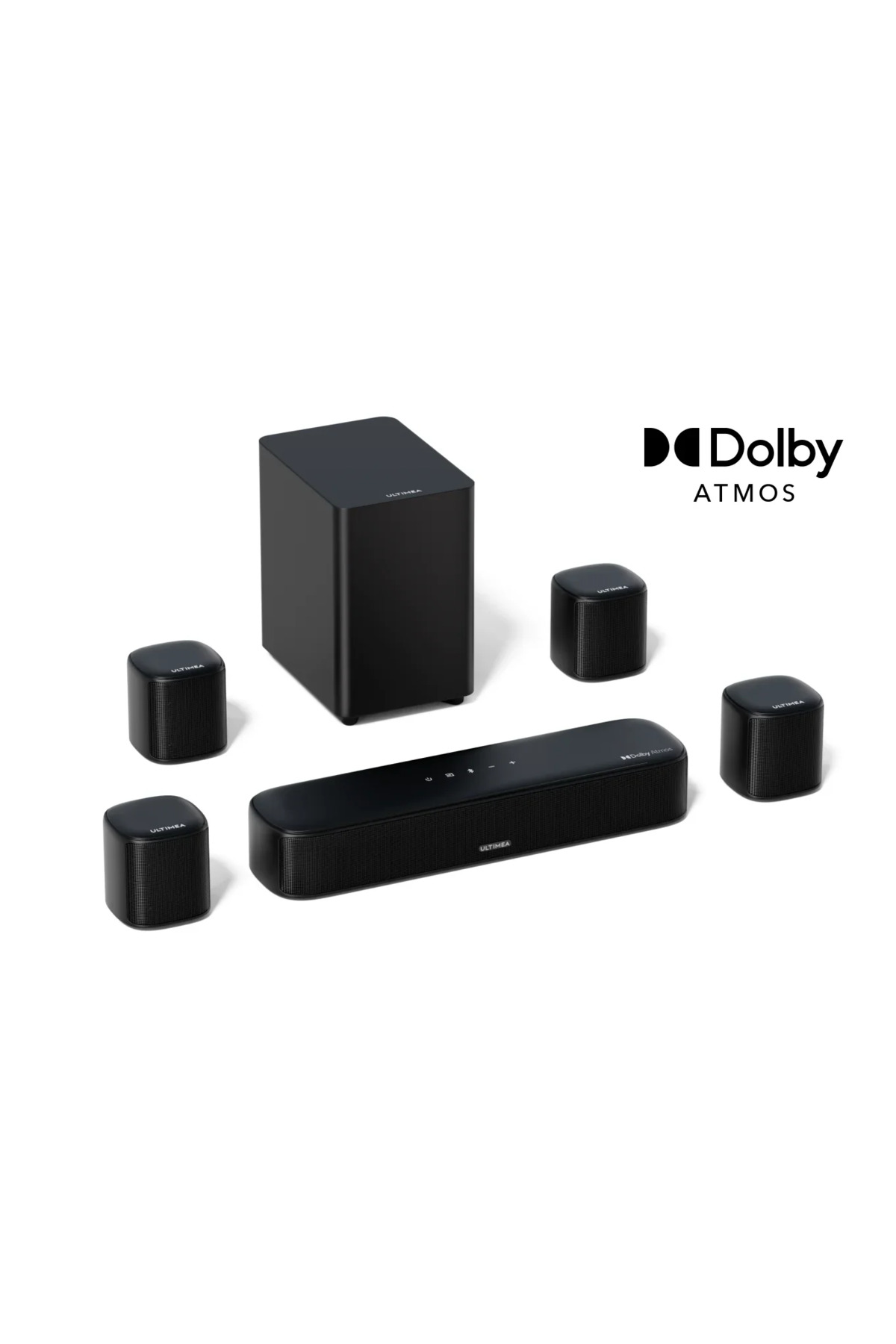 ULTIMEA Aura A60 サウンドバー Dolby Atmos ULTIMEA Aura A60 7.1 Dolby Atmos 4 Surround Hoparlörlü Surround