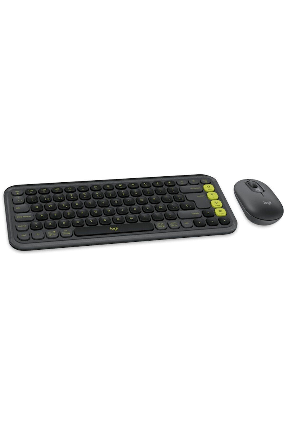 logitech-Kit Tastatură + Mouse Wireless POP ICON COMBO, Bluetooth, EasySwitch, Grafit 3