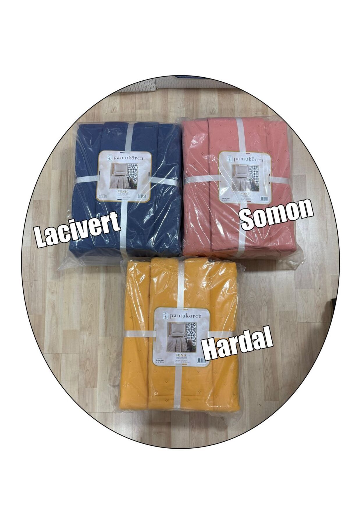 Dantelux-Sonic Bedspread Set - Double - Mustard 2