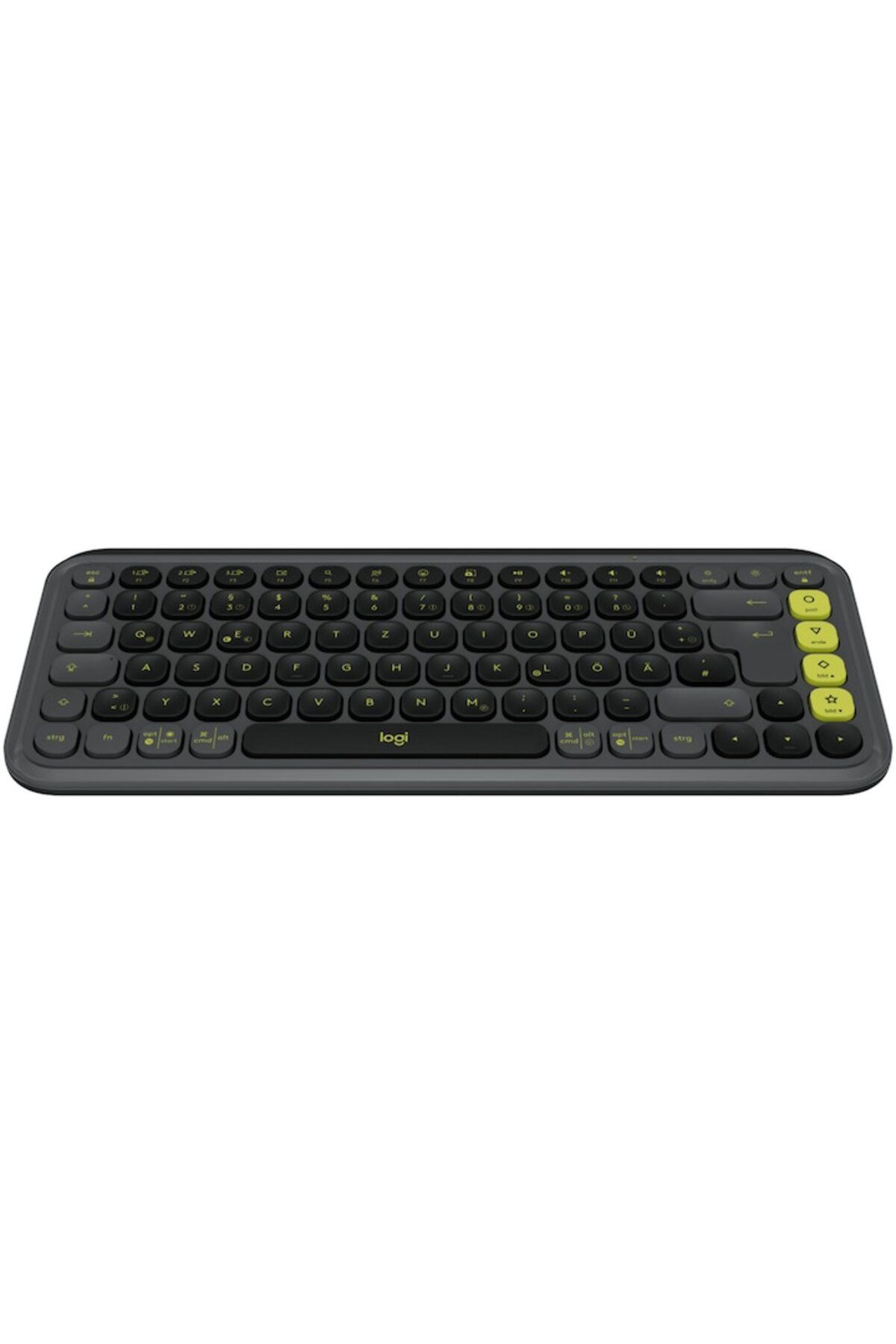 logitech-Wireless Keyboard POP ICON KEYS, Bluetooth, 3 Way Easy-Switch, Graphite 3