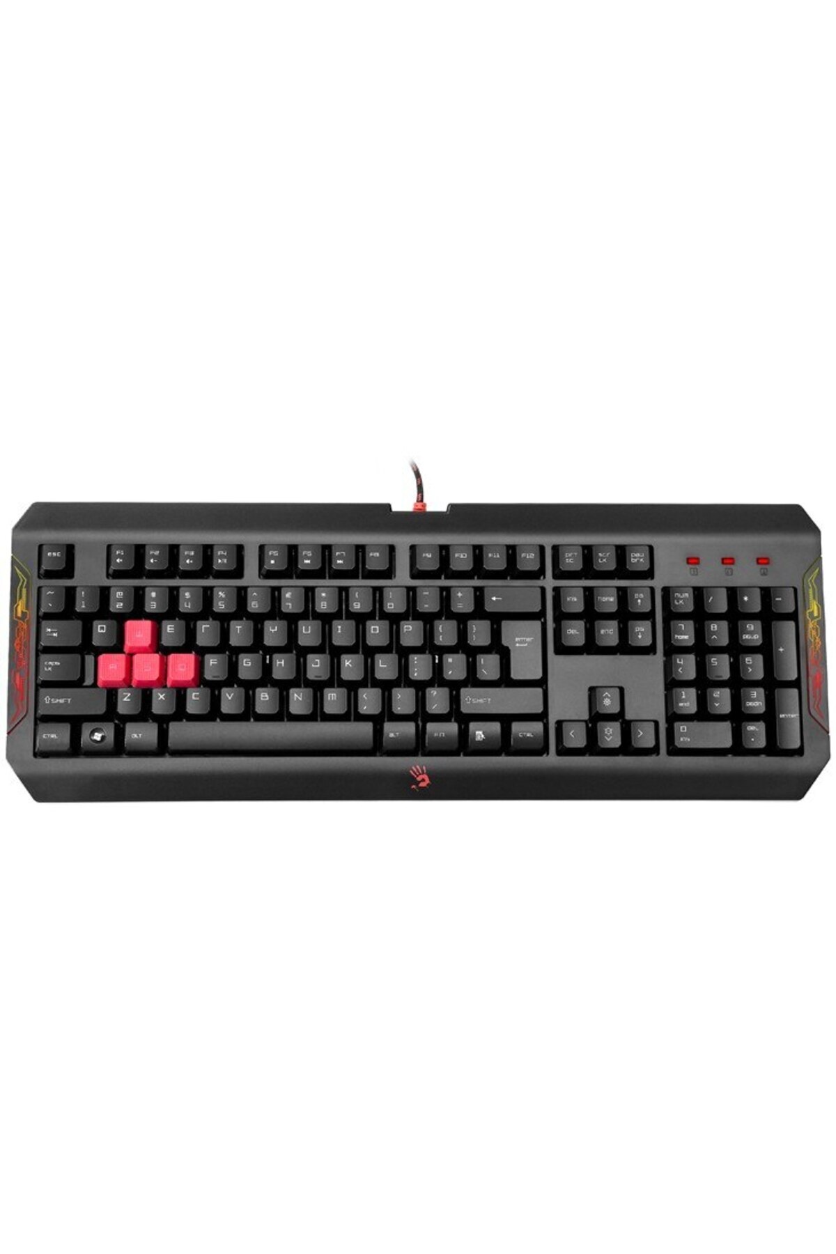 A4 Tech-Keyboard A4Tech Bloody Q100, Illuminated, USB, Black 4