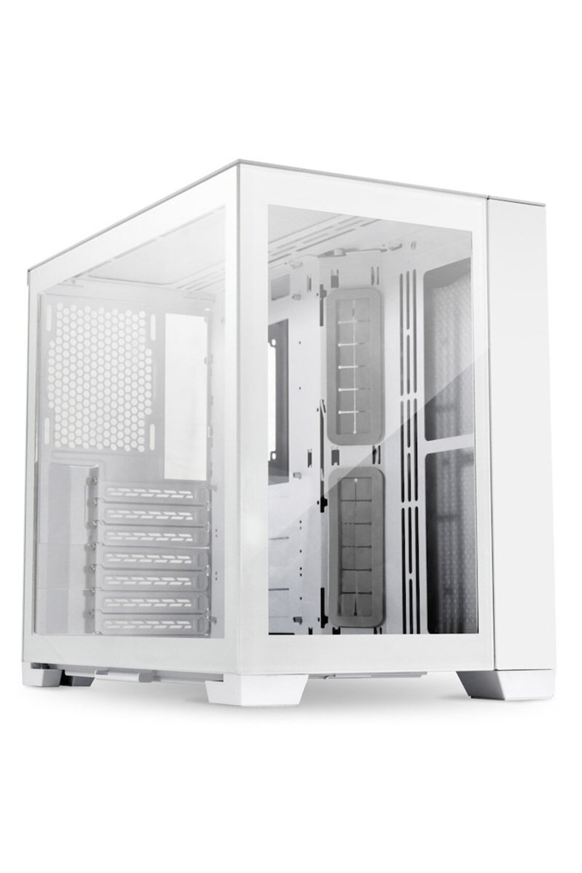 Lian Li-Lian Li O11 Dynamic Mini Snow Edition Mid-Tower Case White 2