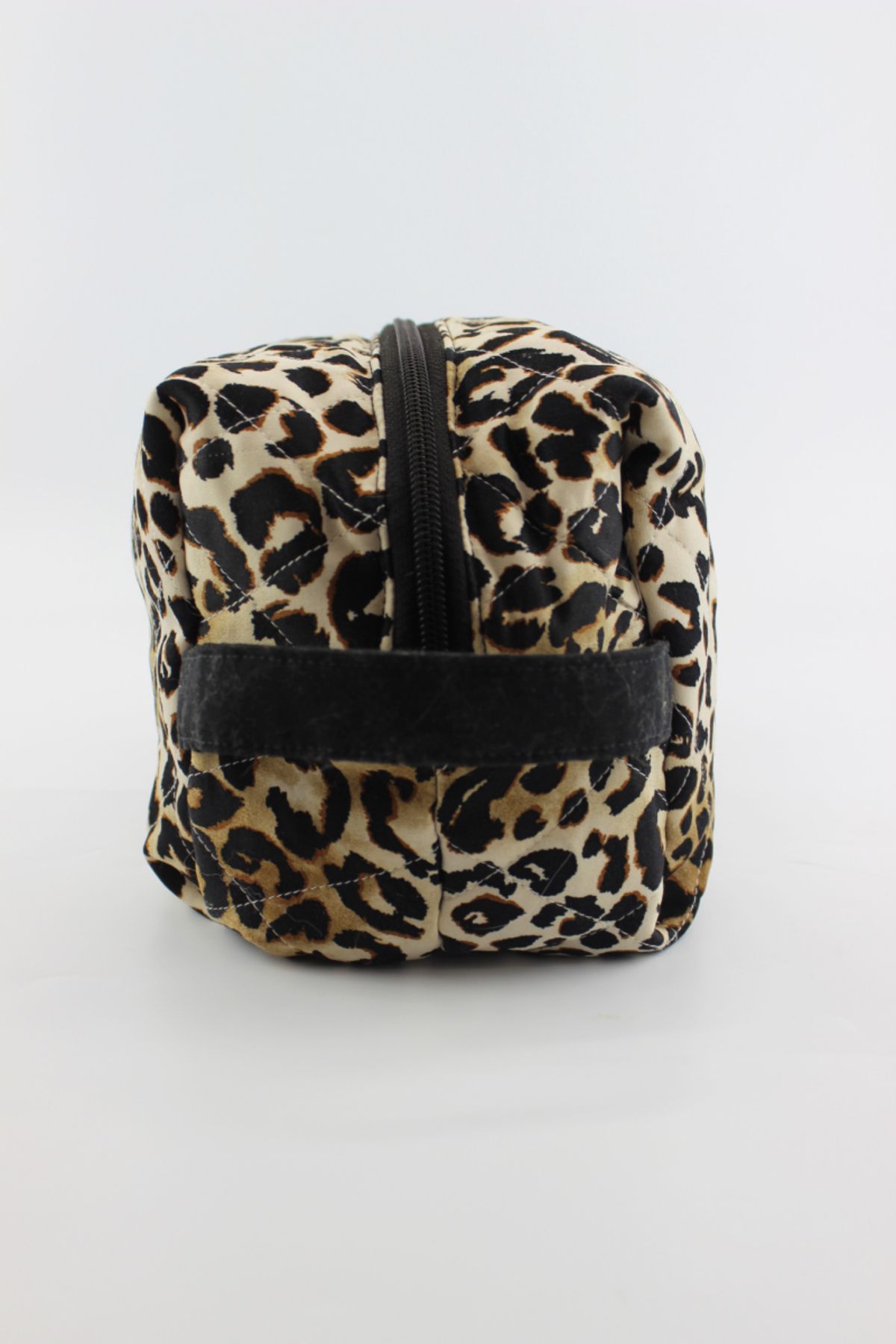 İLKYAZ-Leopard Pattern Multifunction Latte Hand Wallet 3