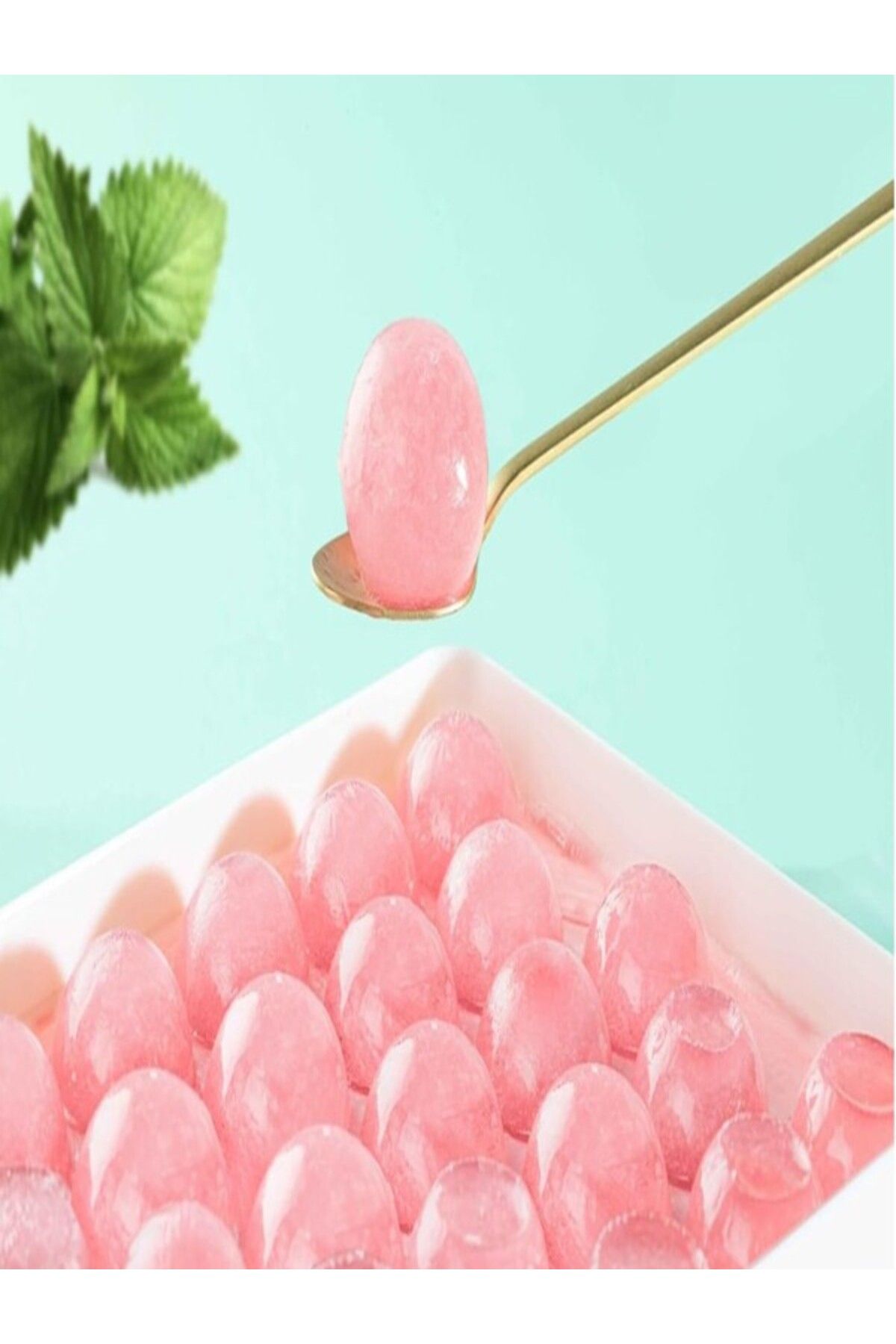 Mode Cool-Easy to Remove Ice Cooler Container Practical Round Ice Cooler Ice Ball Container 3