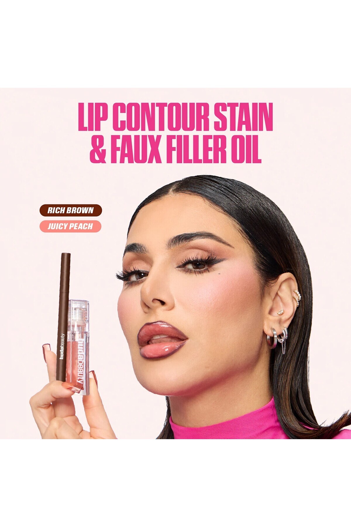 Huda Beauty-Long-Lasting, Non-Smudging, Non-Smudging Lip Liner That Stays on for 12 Hours - Cherry Red (1 ml) 5