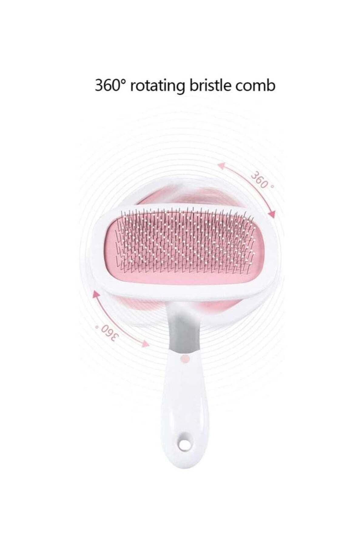 COOYA-Pet Deshedding Tool,360°Rotatable,with Convex Point,Comfort Grip and Thumb Rest,Provide Massage 6