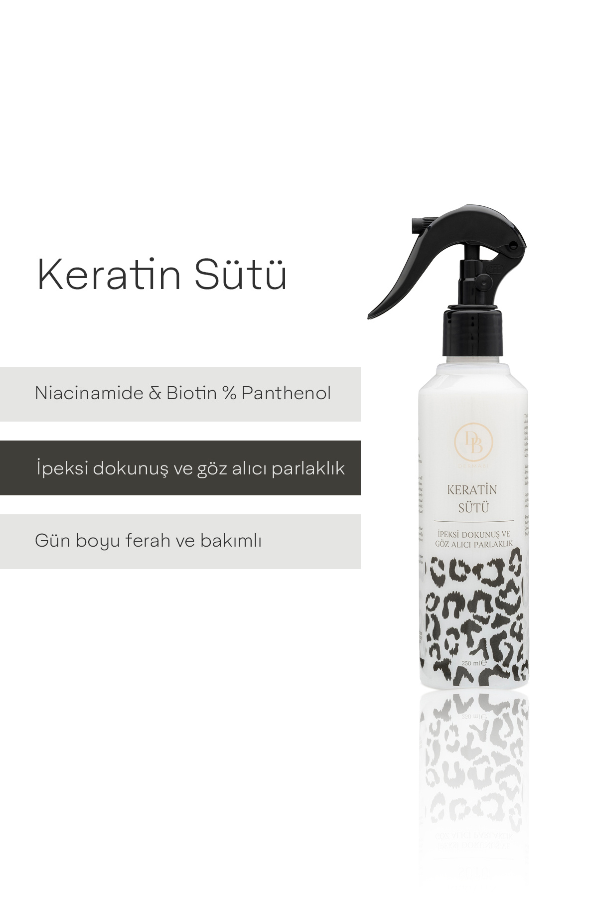 Dermabi Keratin Saç Bakım Sütü 250 ml