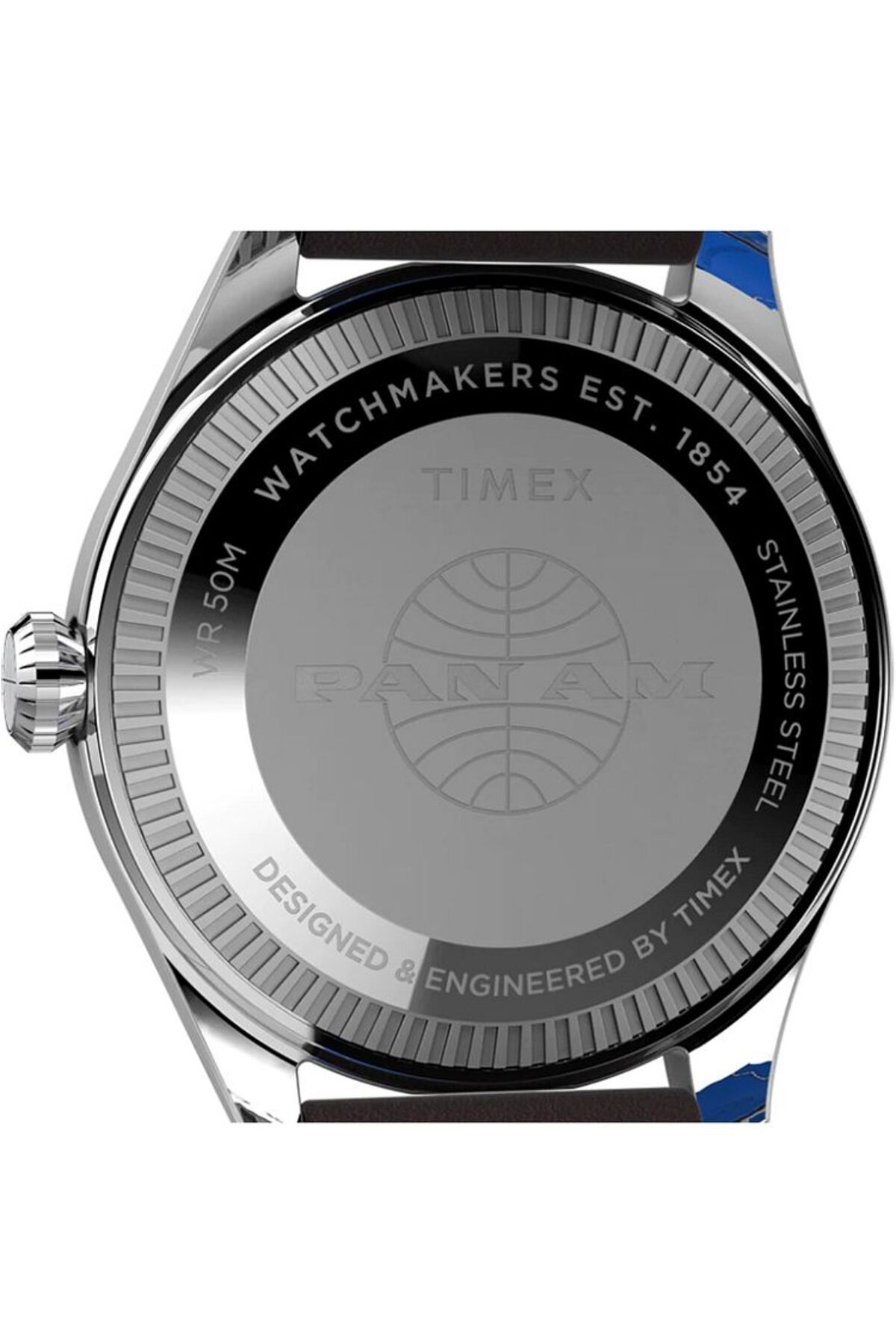 Timex-Ceas bărbătesc cu cuarț albastru Timex-TWG030100 5