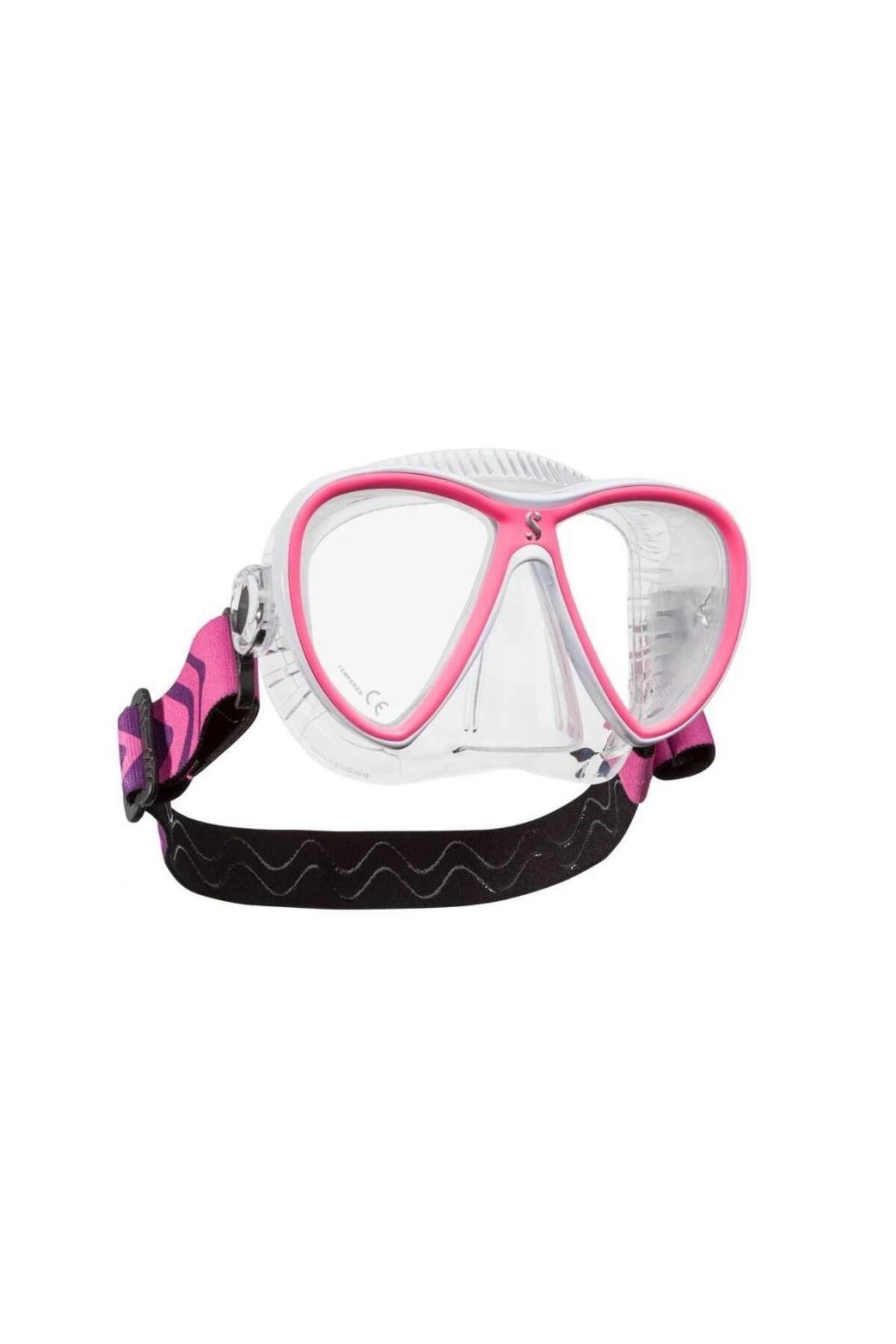 Scubapro Synergy Twin Maske Pembe/Şeffaf